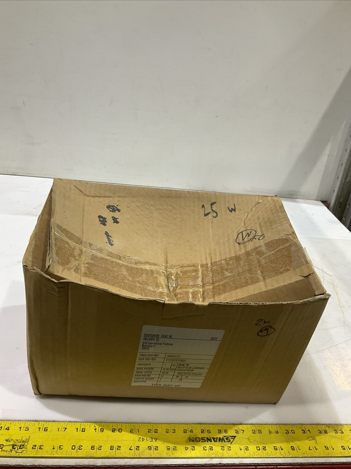 EATON-MEDC  DB4B G  25W EXPLOSION PROOF  LOUDSPEAKER RANGE  A9T