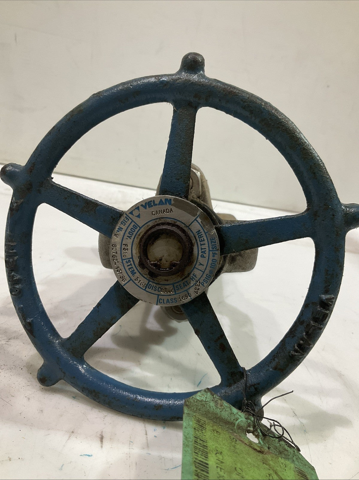 VELAN  8076Z-13MSG   F316  BONNETLESS VALVE  V2M
