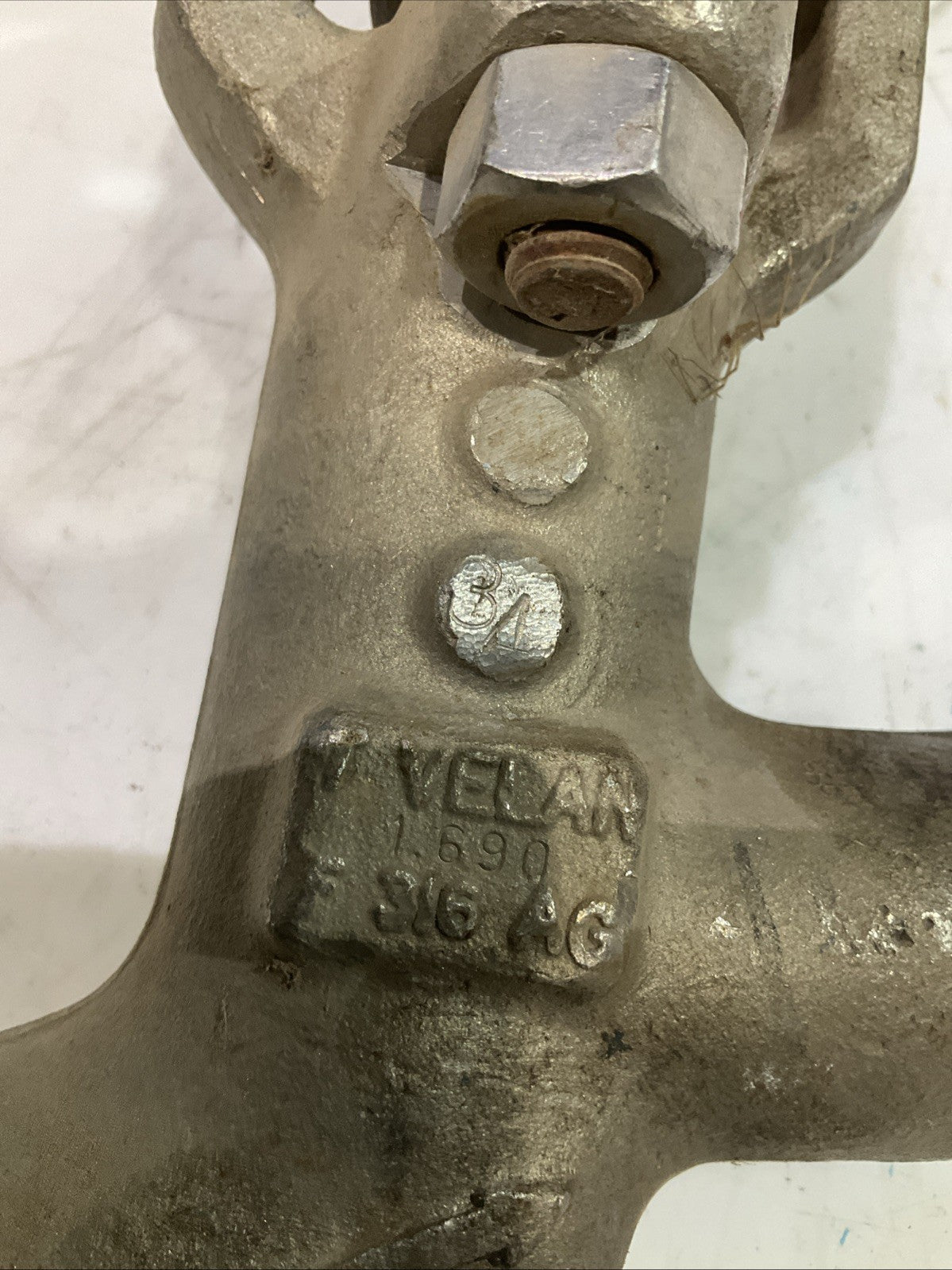 VELAN  8076Z-13MSG   F316  BONNETLESS VALVE  V2M