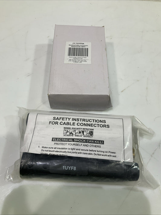 1UYF8 A  WELDING CABLE CONNECTOR  MALE/FEMALE  4MPC  A9T