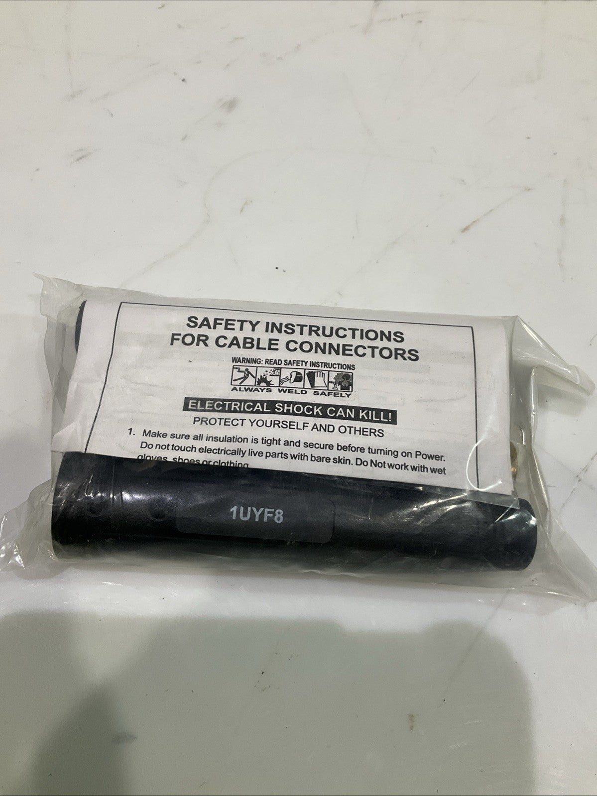 1UYF8 A  WELDING CABLE CONNECTOR  MALE/FEMALE  4MPC  A9T