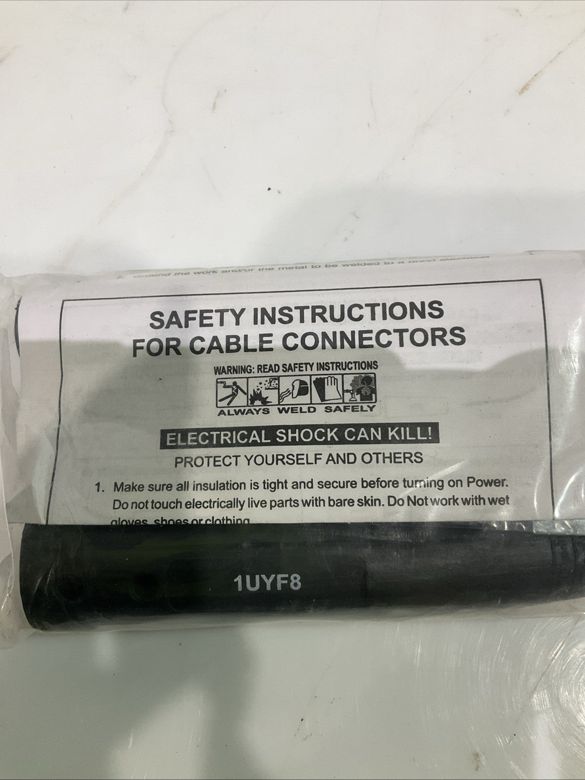 1UYF8 A  WELDING CABLE CONNECTOR  MALE/FEMALE  4MPC  A9T
