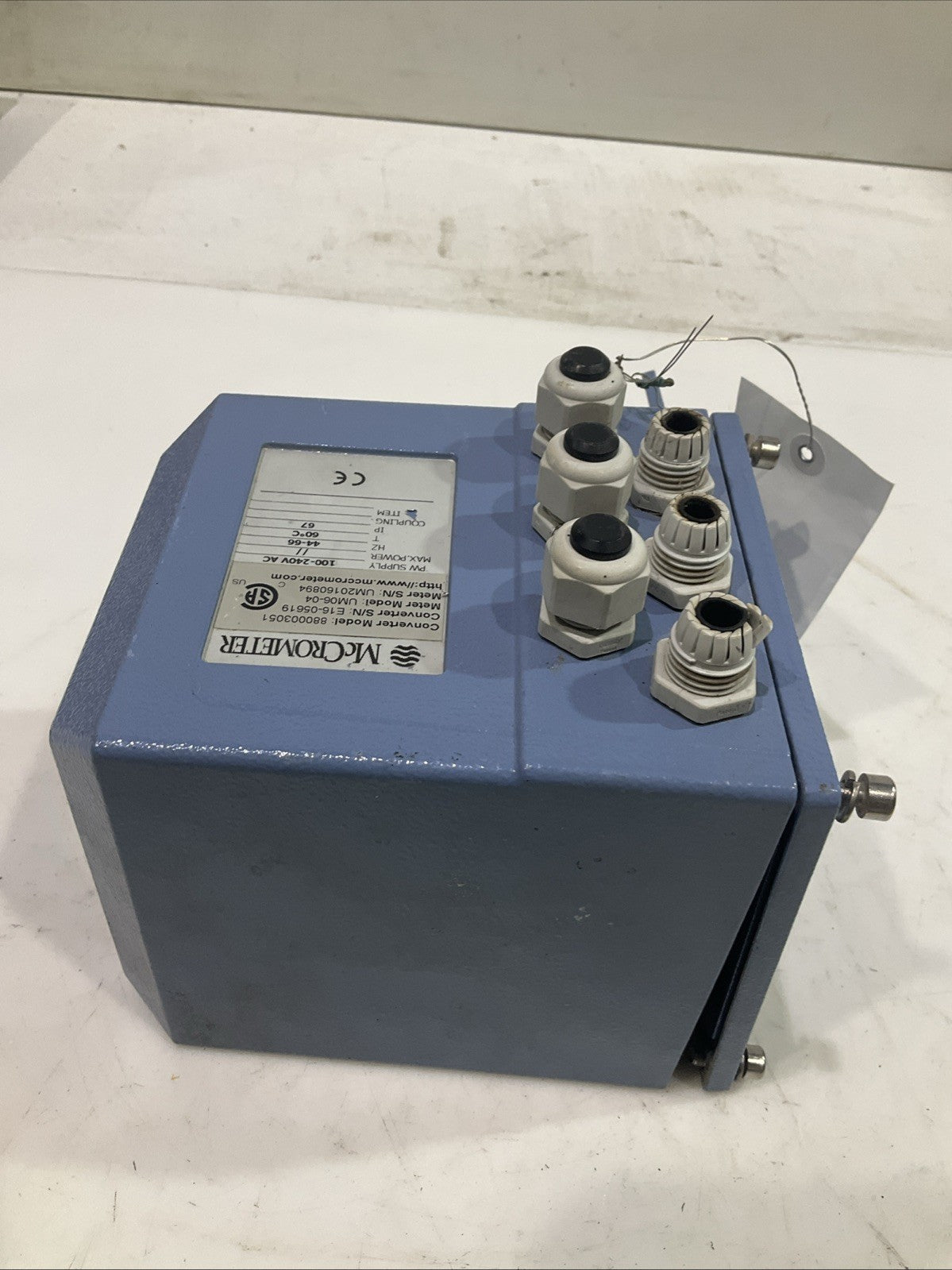 MCCROMETER  880003051 UM06-04 ELECTROMAGNETIC FLOW METER  COVERTER  K2M