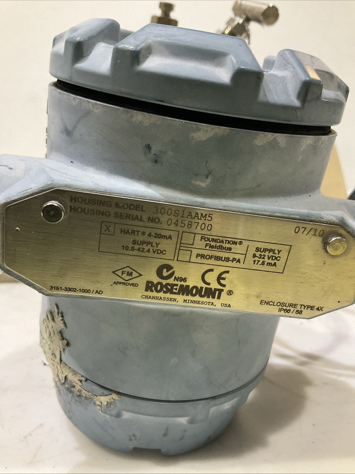 ROSEMOUNT  300S1AAM5  3051S3CD2A2A11A1AM5   PRESSURE TRANSMITTER  K2M