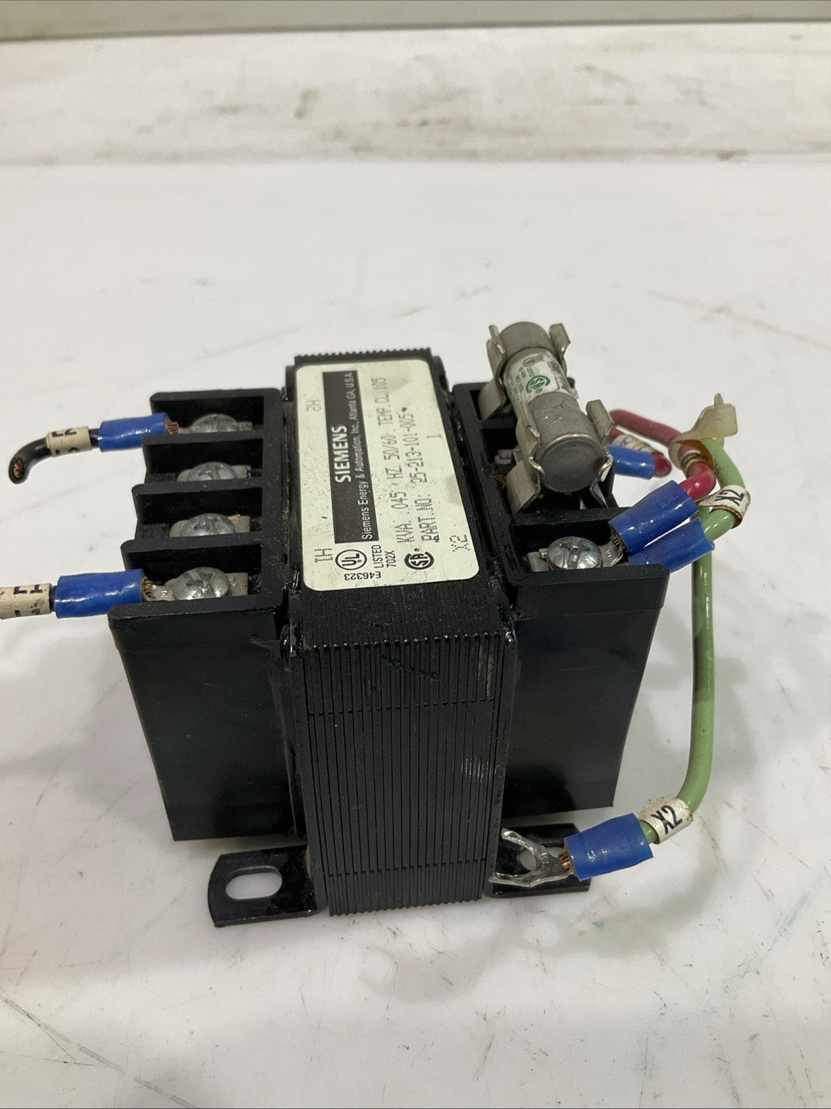 SIEMENS   25-213-101-005  CONTROL  POWER  TRANSFORMER  HZ50/60  F2M