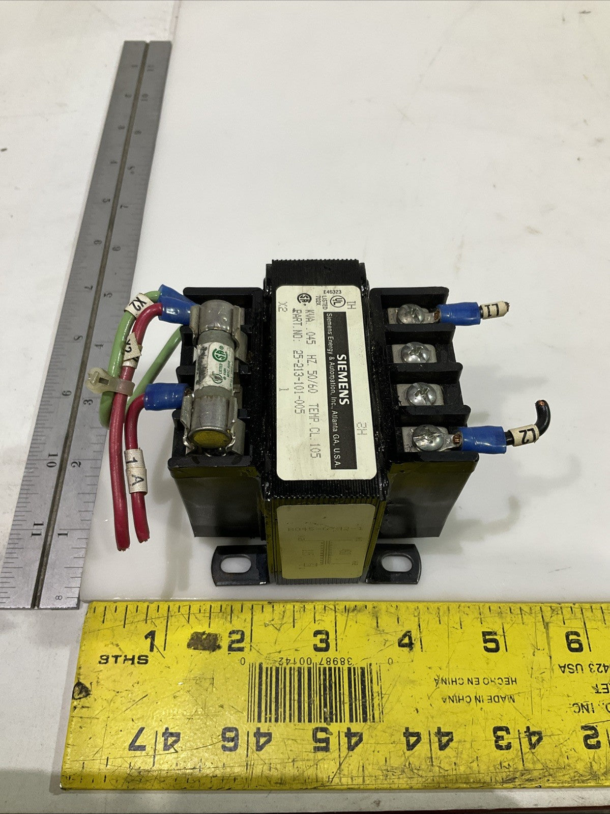 SIEMENS   25-213-101-005  CONTROL  POWER  TRANSFORMER  HZ50/60  F2M