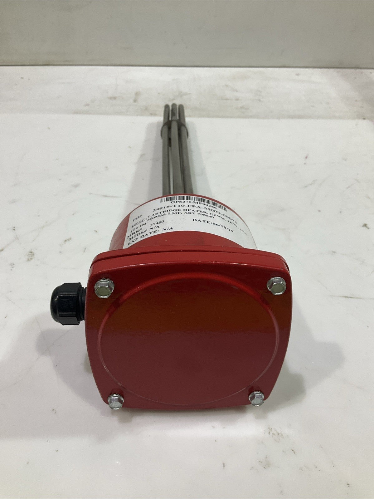 SCHNIEWINDT  ERCTB/40  CARTRIDGE-HEATER  G6/4M 1KM 400MM  IMMERSION RADIATOR J8K