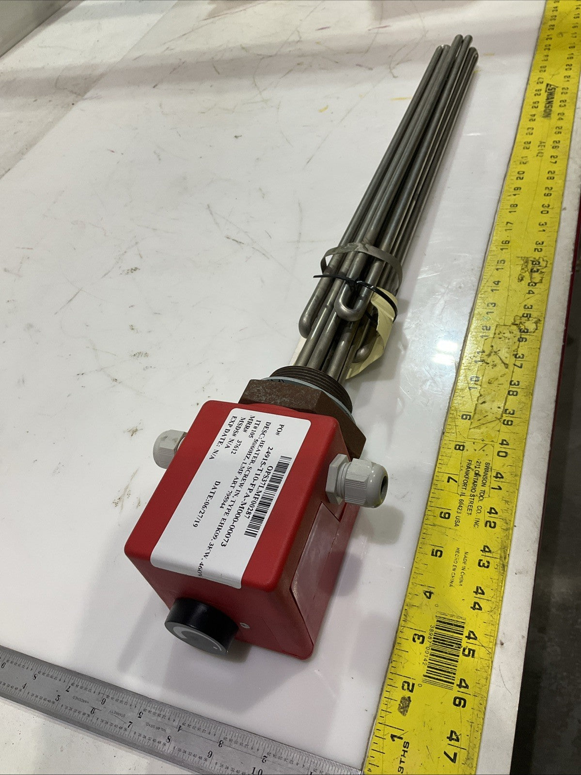 SCHNIEWINDT  3KW IMMERSION HEATER  SCREW IN TYPE  EHK09 50/60HZ  J8K