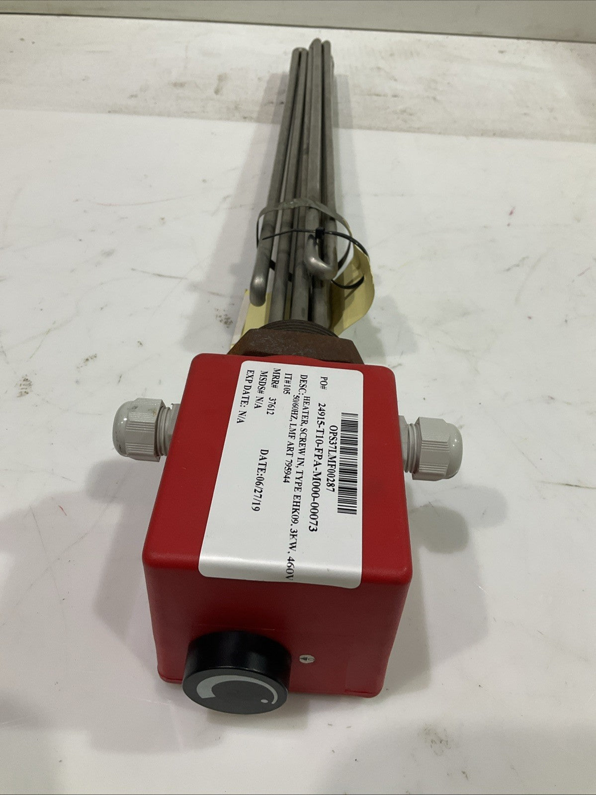 SCHNIEWINDT  3KW IMMERSION HEATER  SCREW IN TYPE  EHK09 50/60HZ  J8K