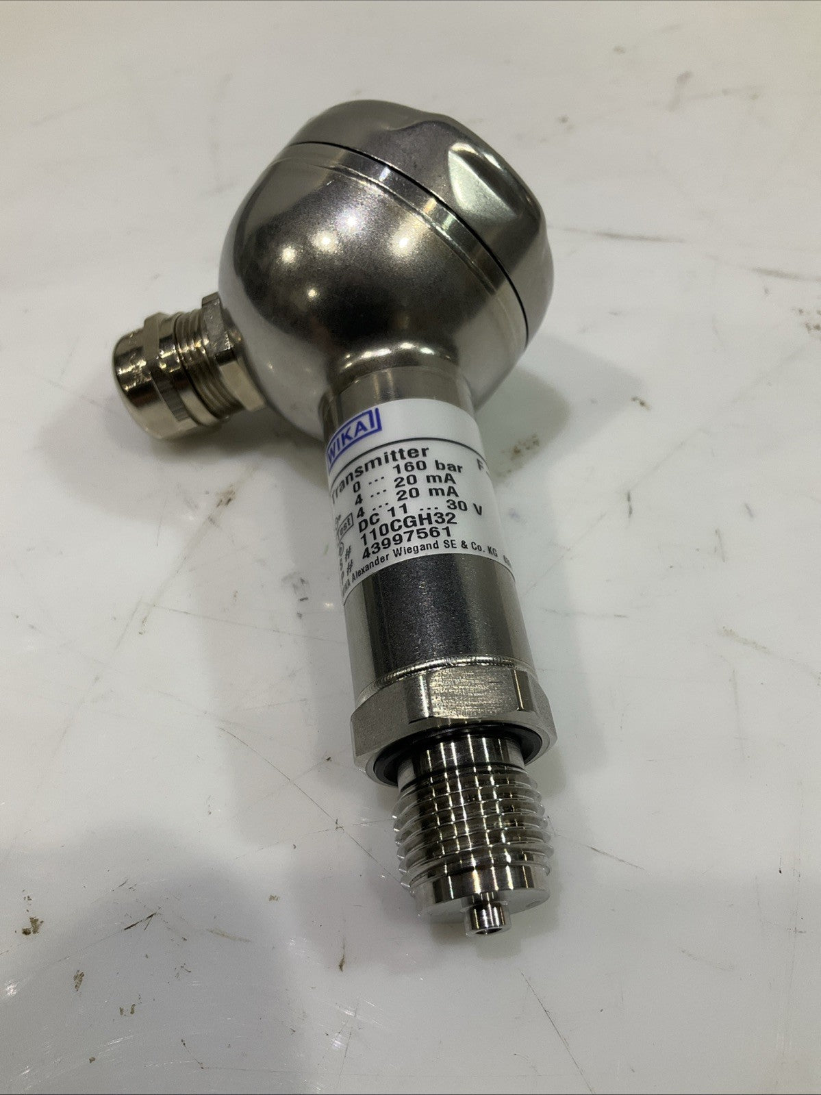 WIKA  43997561  110CGH32  DRUCK TRANSMITTER    J8K