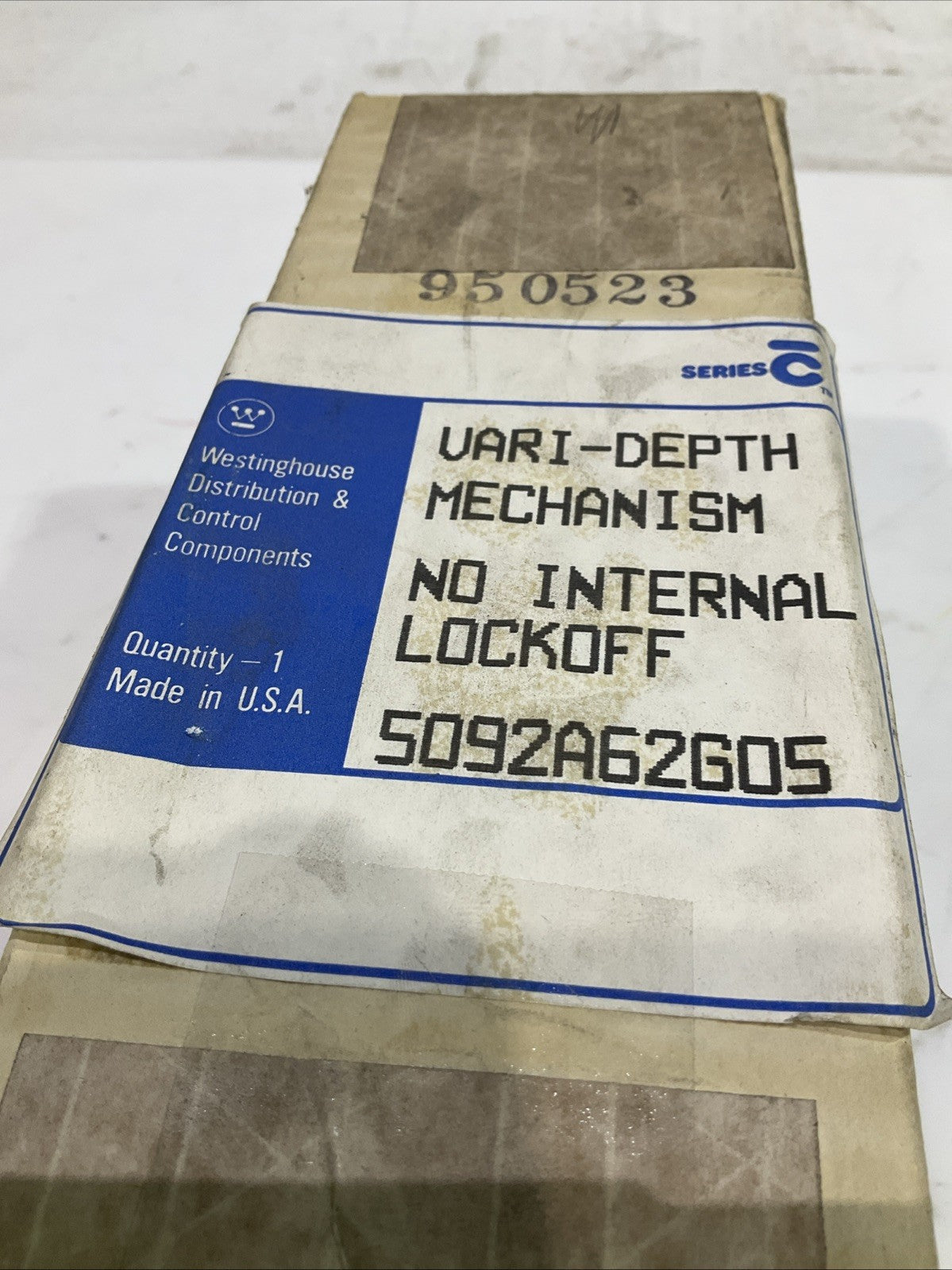 WESTINGHOUSE 5092A62G05  VARI-DEPTH MECHANISM NO INTERNATIONAL  LOCK-OFF  J8K