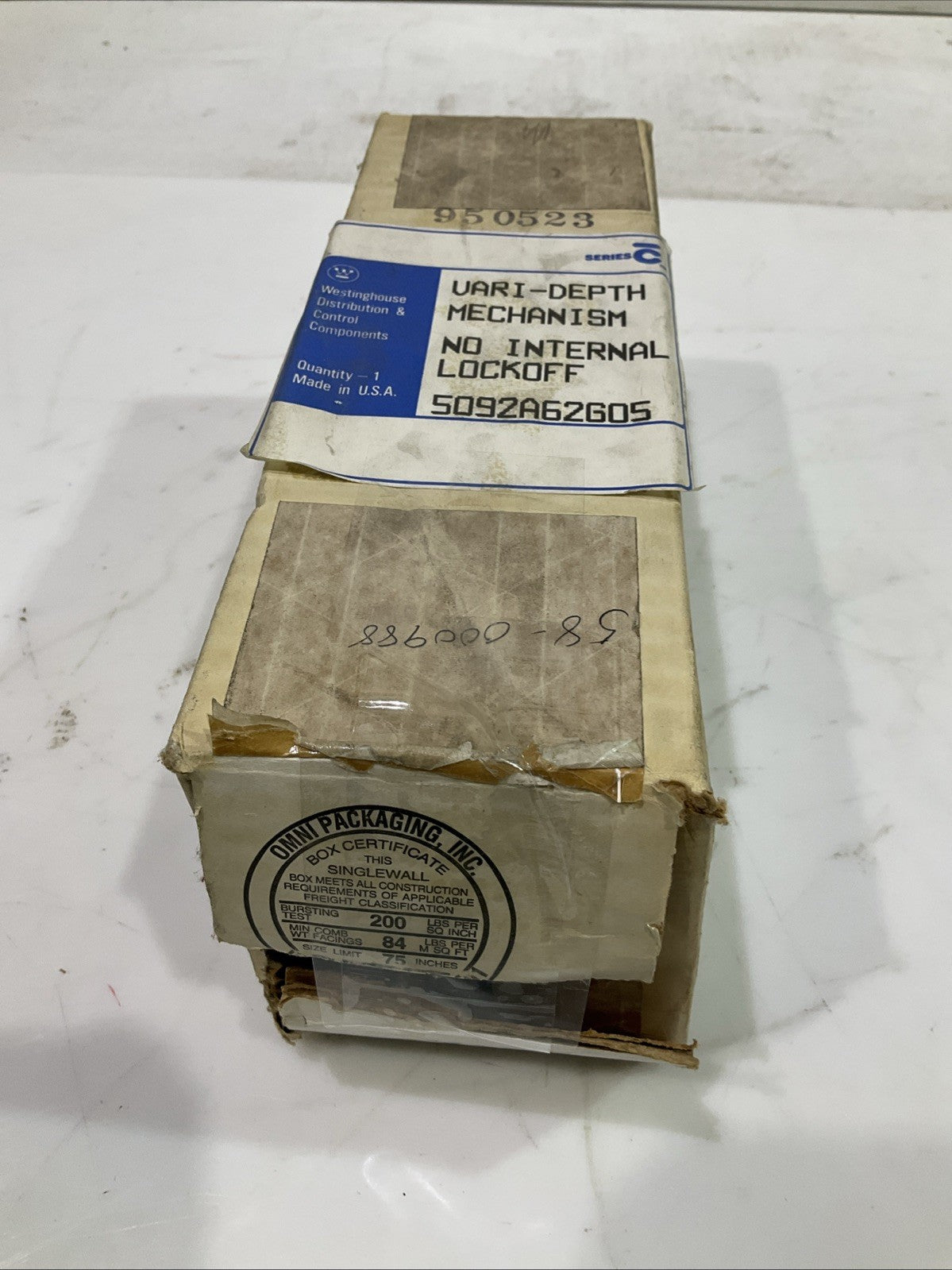 WESTINGHOUSE 5092A62G05  VARI-DEPTH MECHANISM NO INTERNATIONAL  LOCK-OFF  J8K