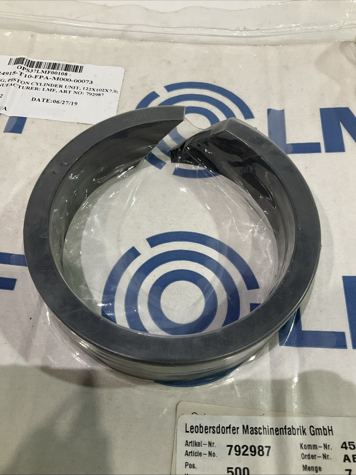 LMF  24915-T10-FPA-M000-00073  PISTON  CYLINDER UNIT RING  LOT OF  7 J8K