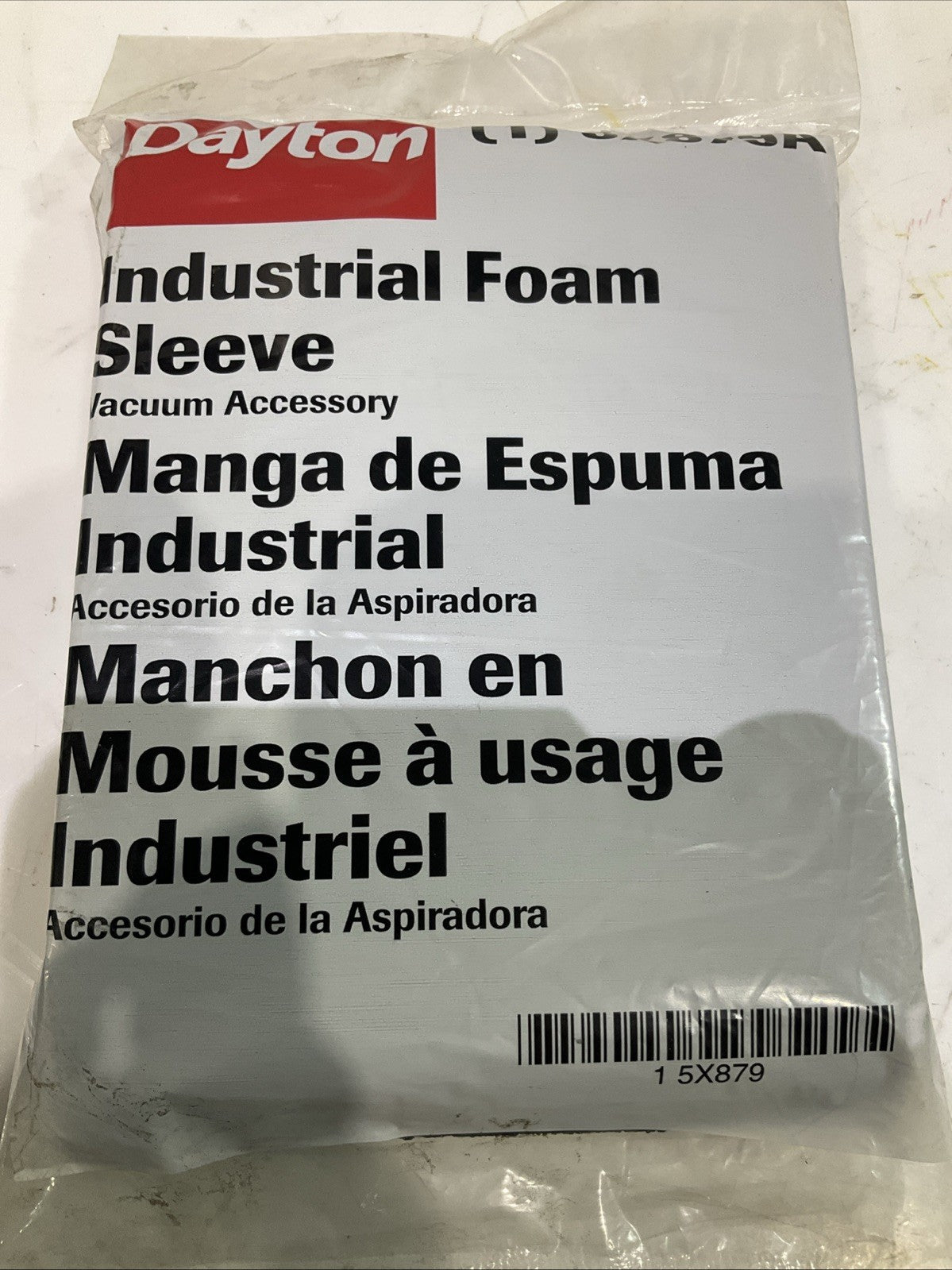 DAYTON  1 5X879A  INdUSTRIAL FOAM  SLEEVE LOT OF 3  Y2M