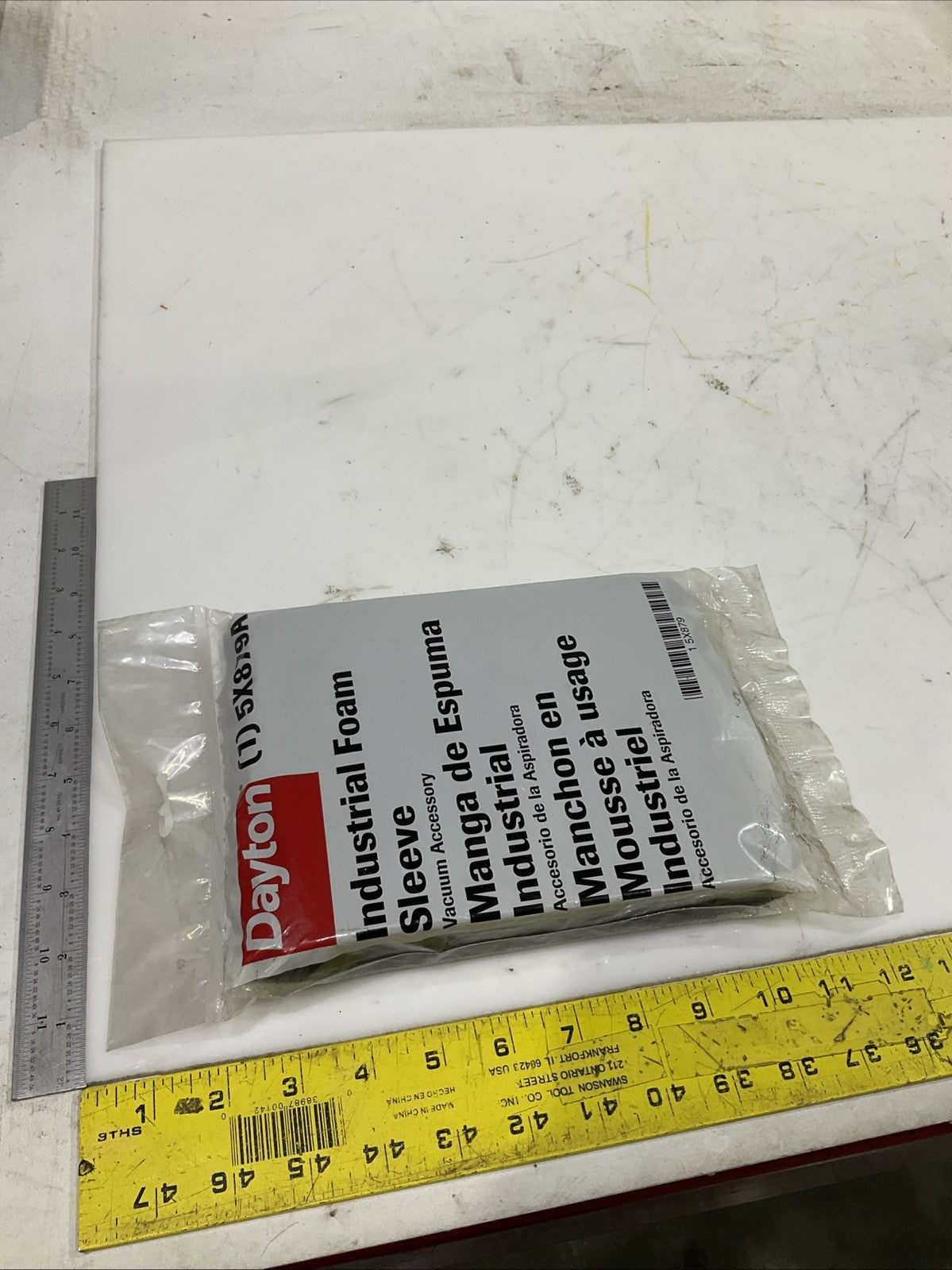 DAYTON  1 5X879A  INdUSTRIAL FOAM  SLEEVE LOT OF 3  Y2M