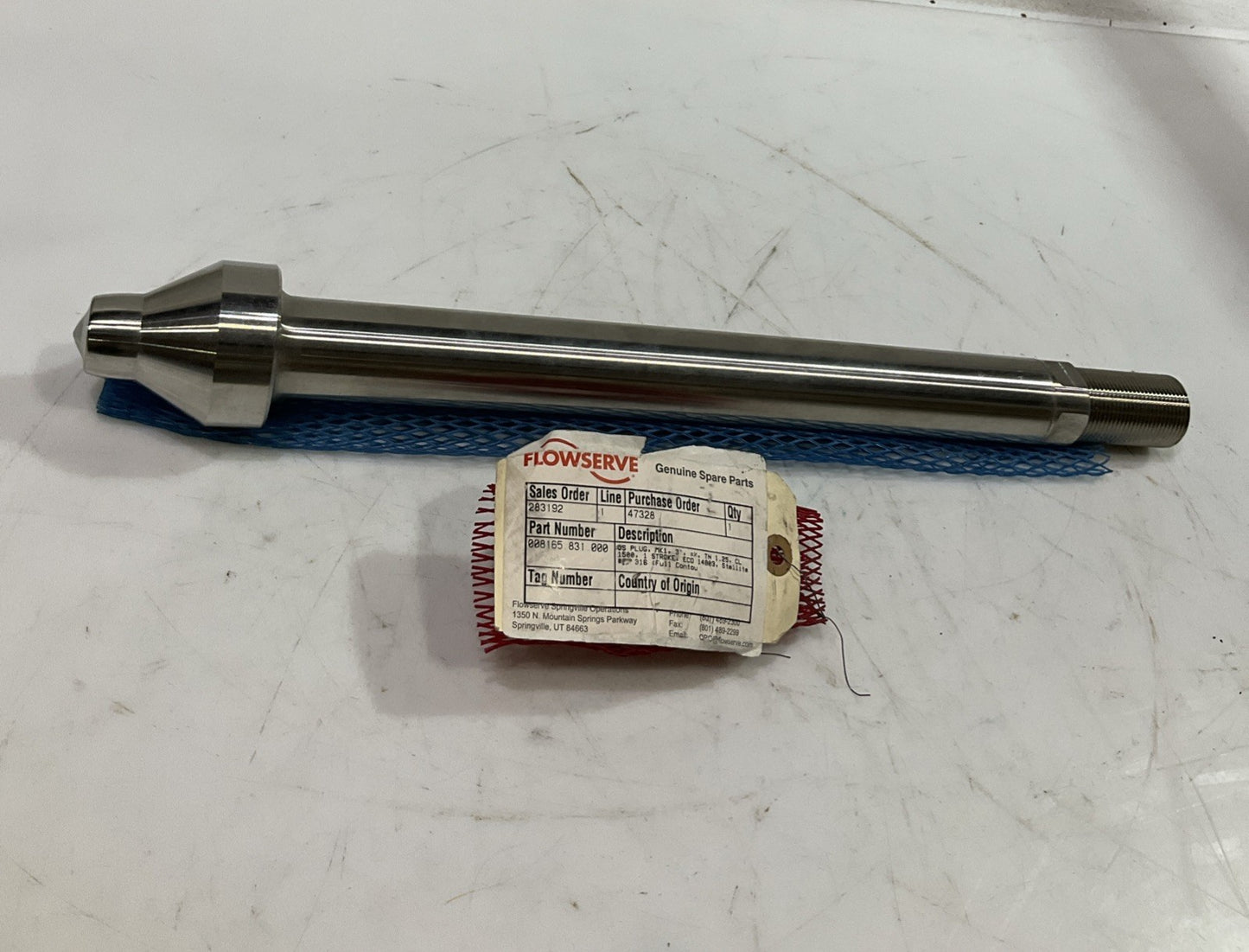 FLOWSERVE  008165.831.000  VALVE PLUG  Y2M