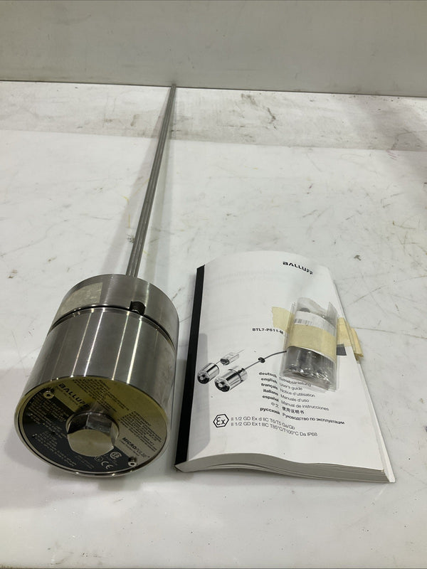 BALLUFF BTL7-P511-M0661-J-DEXC-TA12 MICROPULSE LINEAR POSITION SENSOR ...
