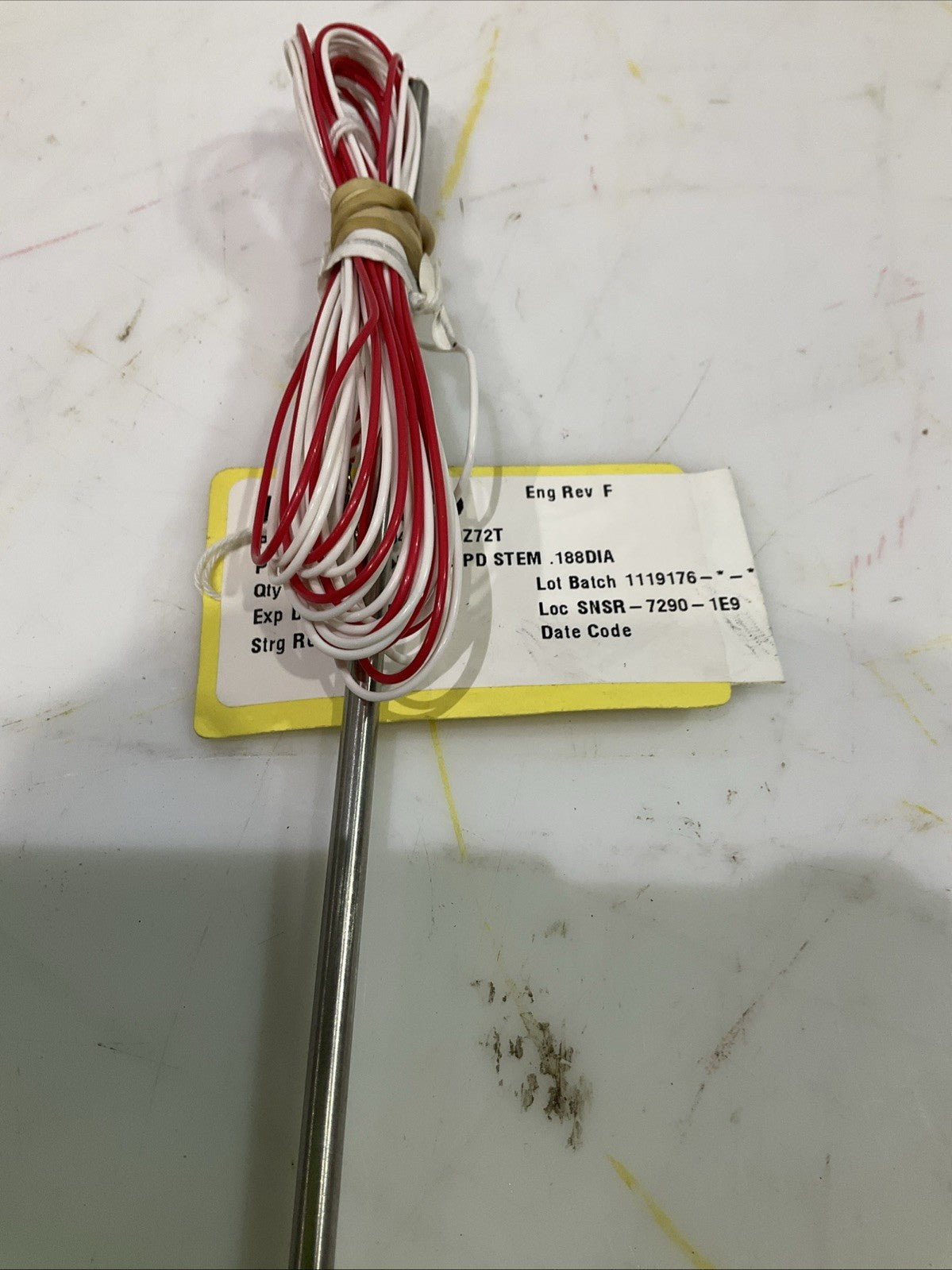 MINGO  S604PD120Z72T  PROBE SGL PD STEM STAINLESS STEEL FLUID SYTEM    J8K