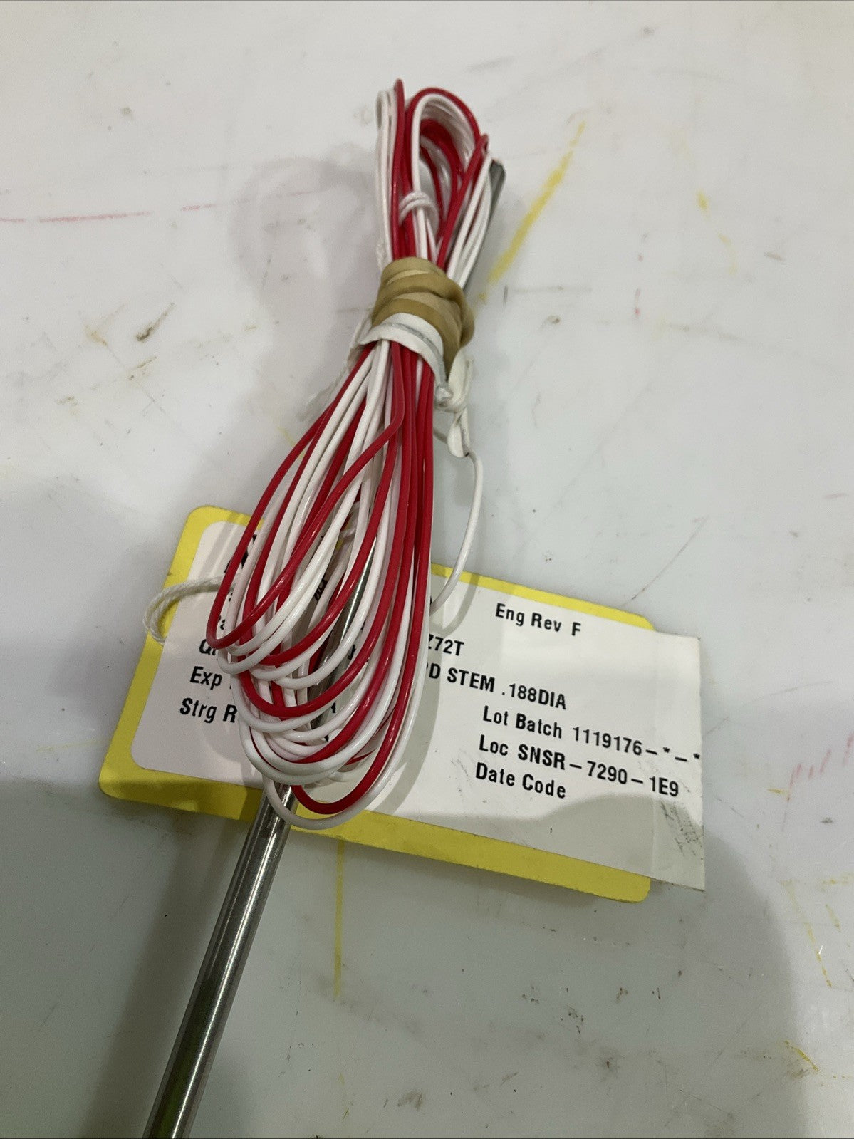 MINGO  S604PD120Z72T  PROBE SGL PD STEM STAINLESS STEEL FLUID SYTEM    J8K