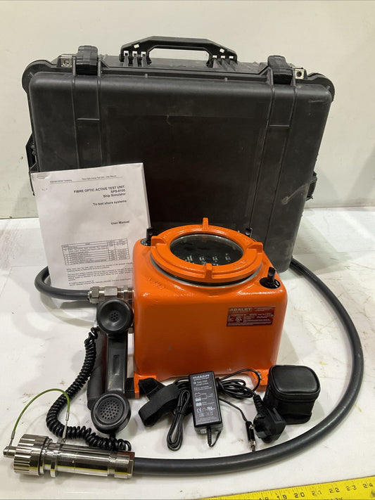 ADALET  XJHBGCHXN4 SB1070 FIBER OPTIC ACTIVE TEST UNIT  SPS-8100  SIMULATOR J8K