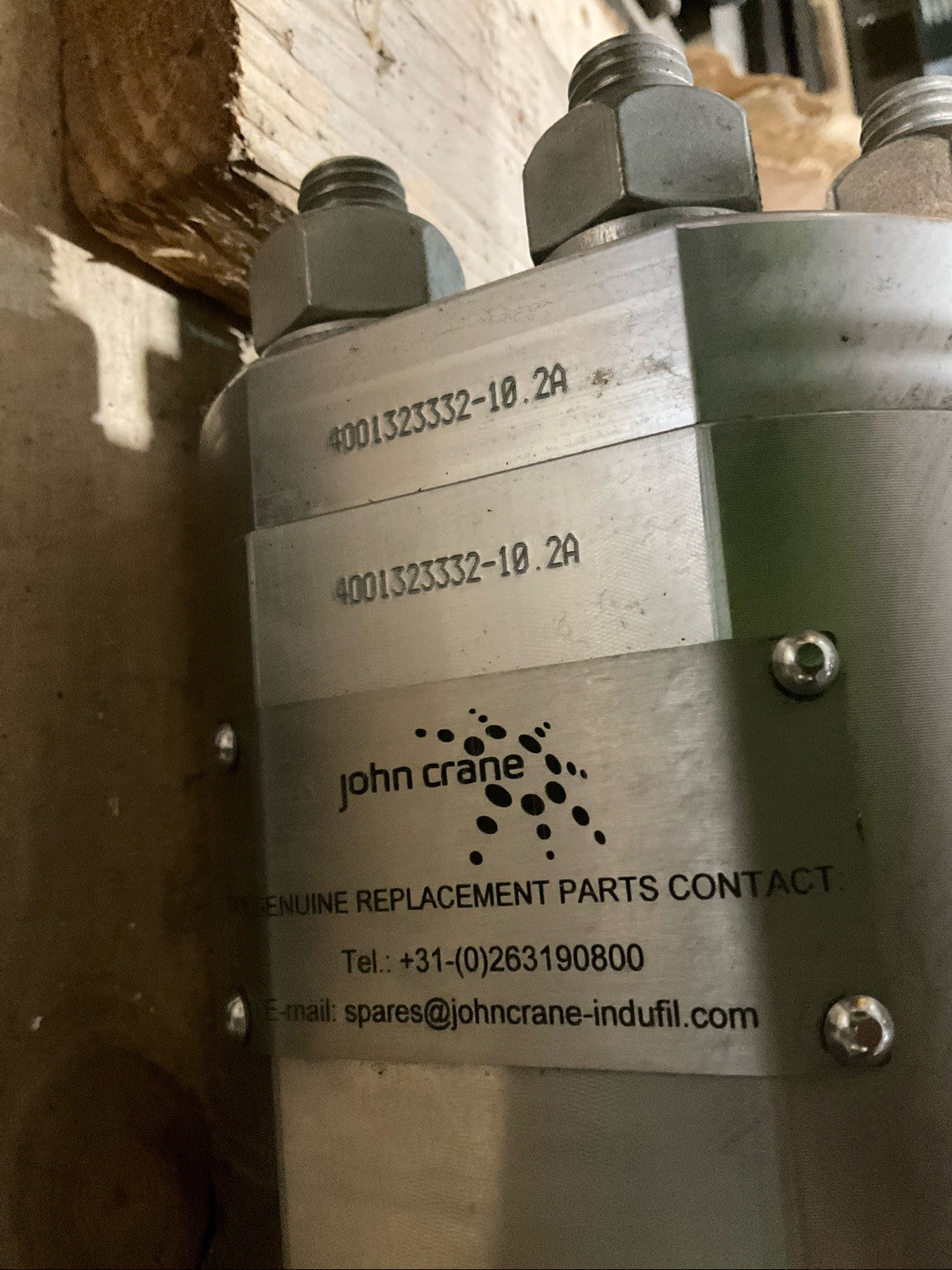 JOHN CRANE IDGH 1-00185 1 ASME-600LBS INDUFIL FCF SEAL GAS FILTRATION SYSTEM A9T