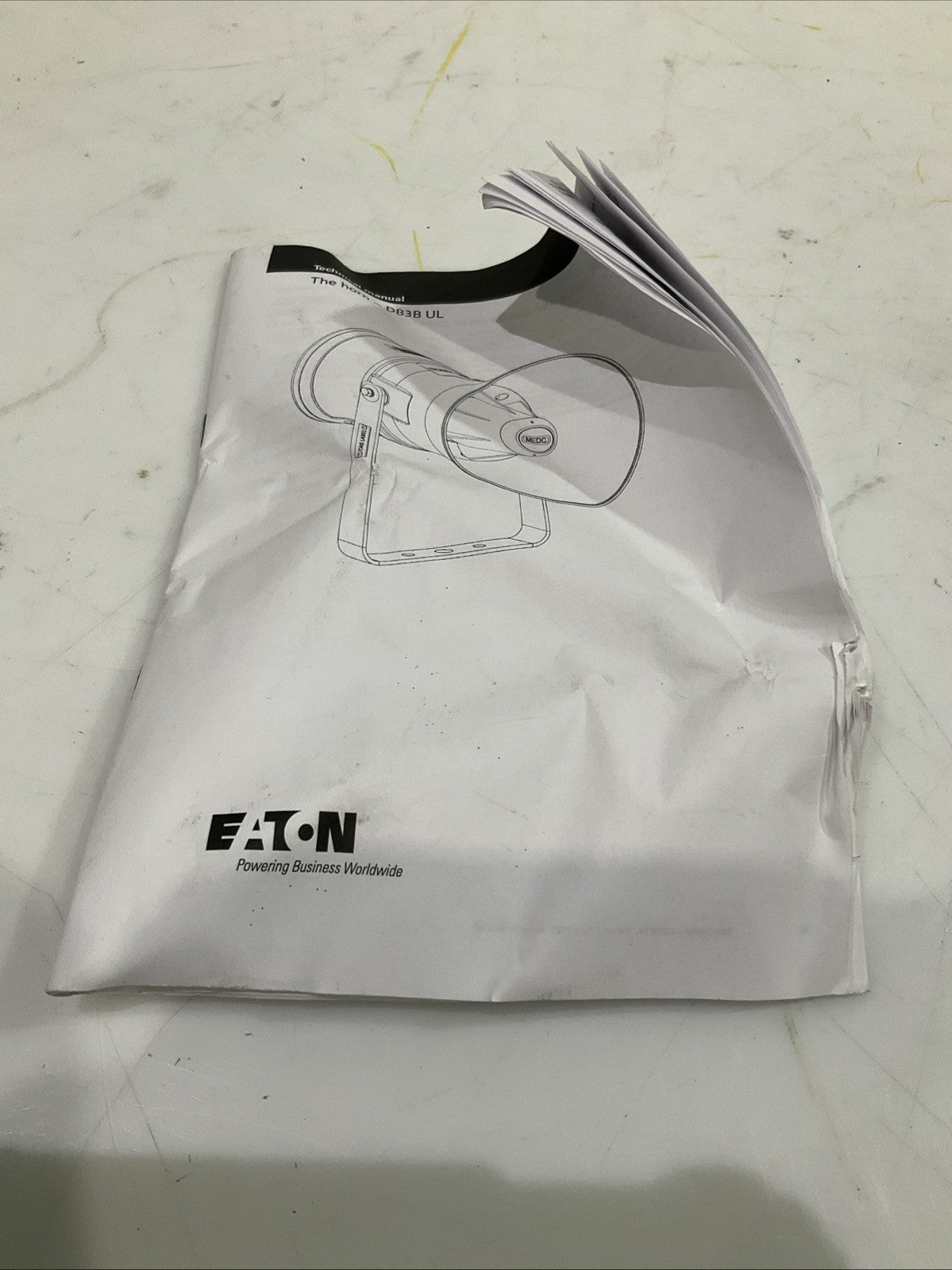 EATON-MEDC  DB3BG  EXPLOSION PROOF SOUNDER  RANGE J8K