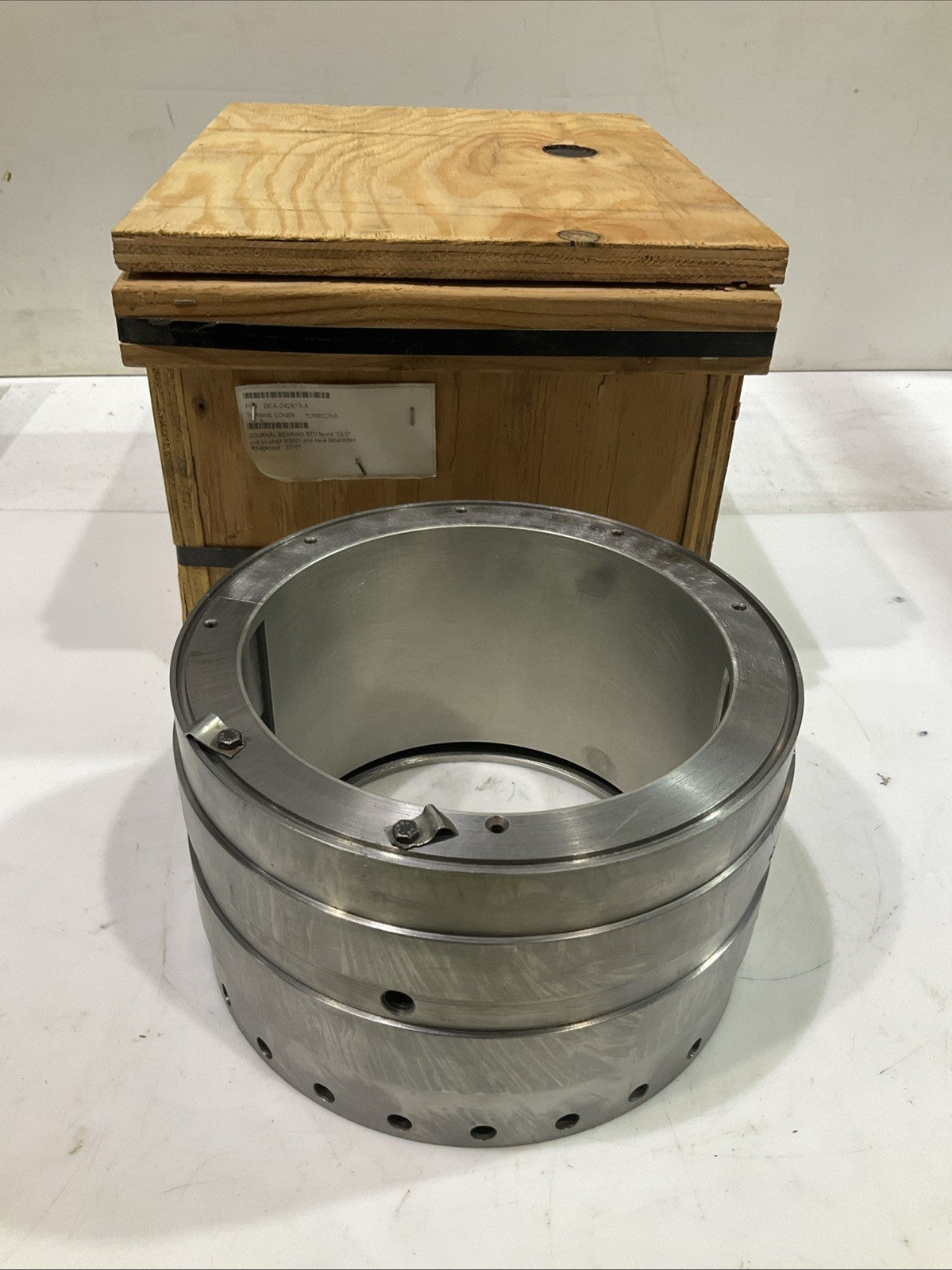 PME BABBITT  242873-A- 70-13850  30118 8"X6-1/8"  JOURNAL  OUTLET  BEARING  T2M