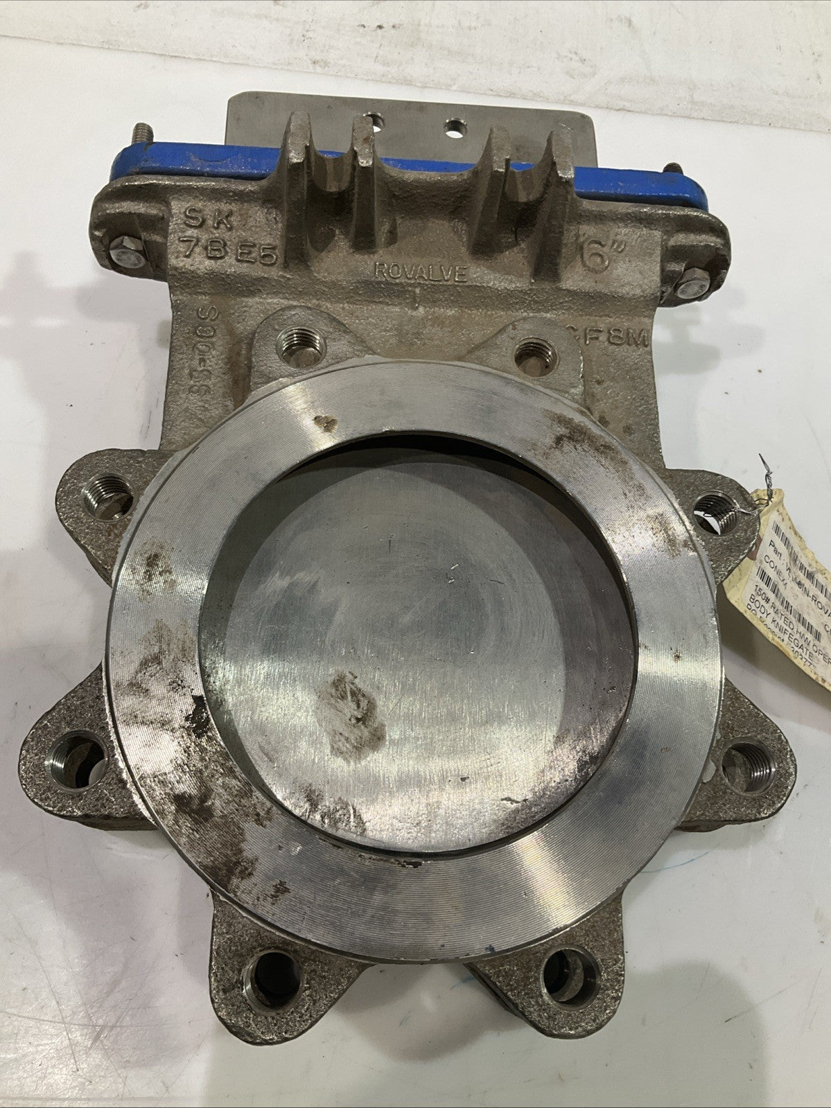 ROVALVE  SK7BE5-SS-06S  CF8M  6"  GATE  VALVE STAINLESS V2M