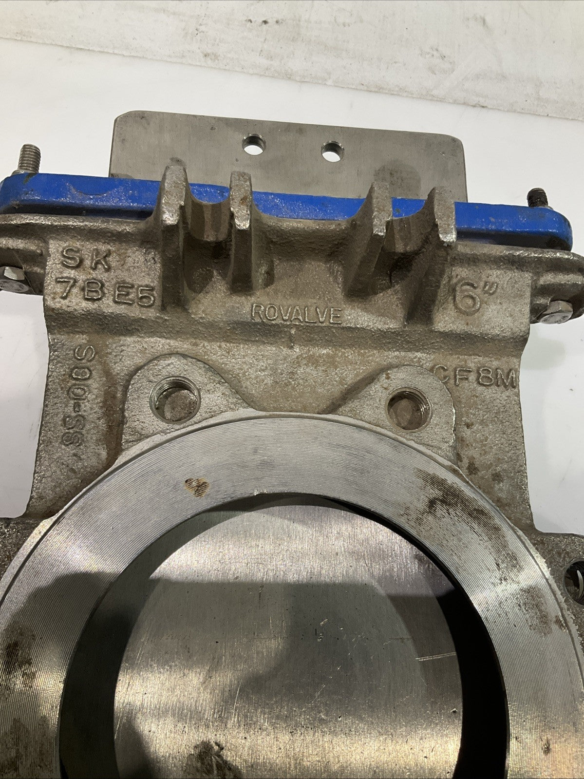 ROVALVE  SK7BE5-SS-06S  CF8M  6"  GATE  VALVE STAINLESS V2M