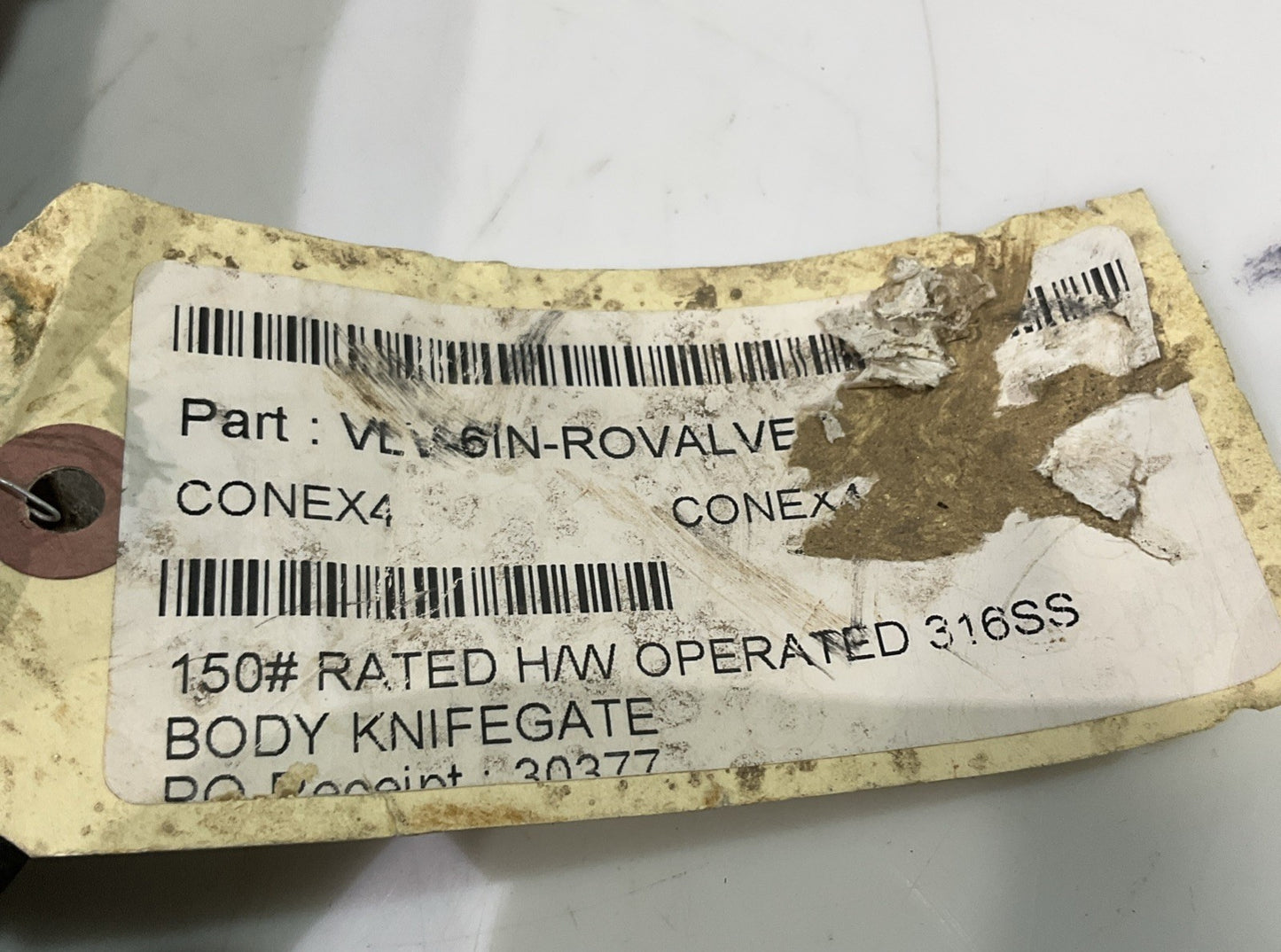 ROVALVE  SK7BE5-SS-06S  CF8M  6"  GATE  VALVE STAINLESS V2M