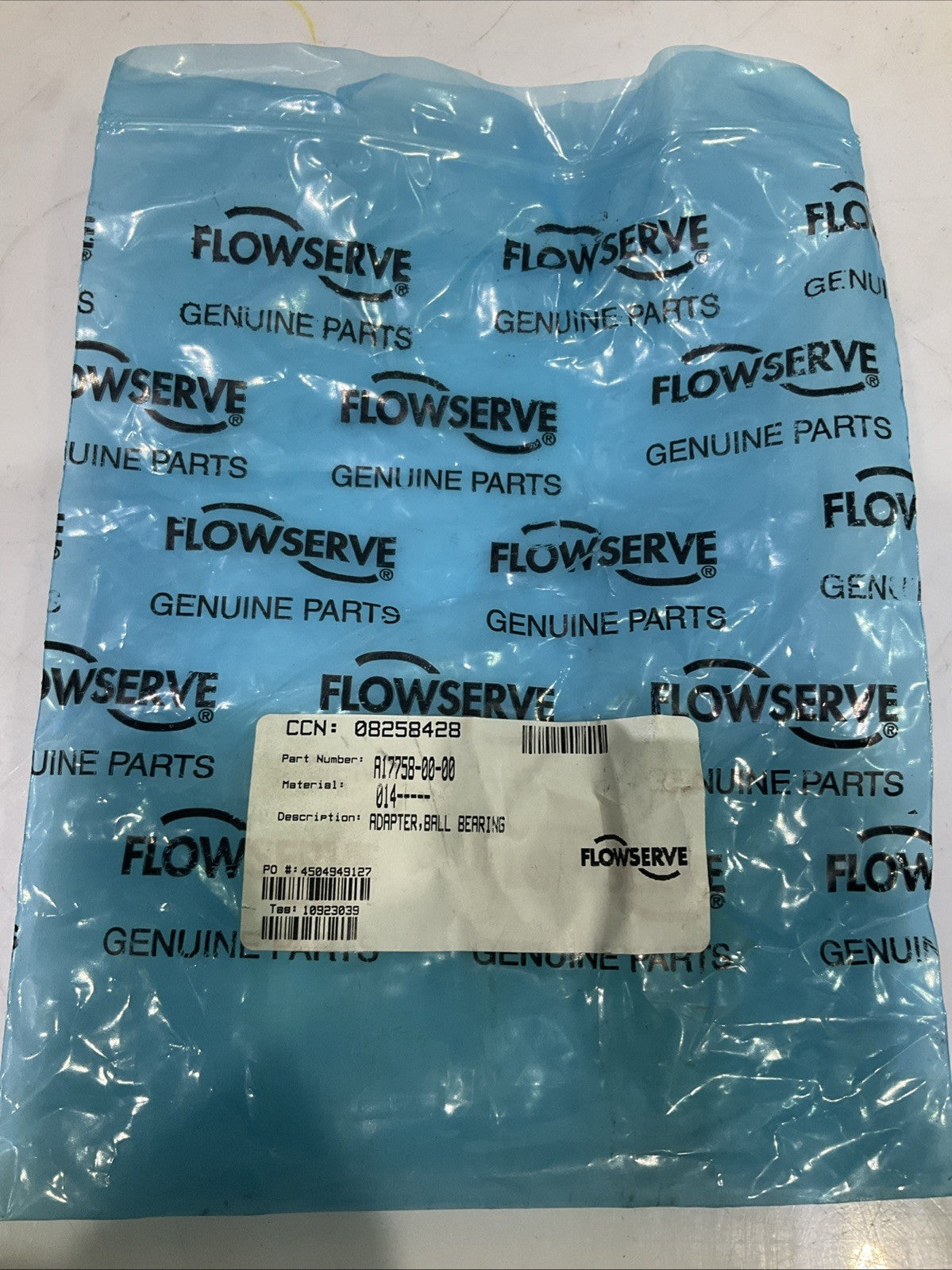 FLOWSERVE  A17758-00-00- 08258428  ADAPTER BALL BEARING  R5T