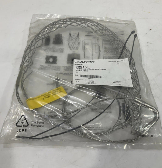 COMMSCOPE  29961-C  HOISTING SUPPORT GRIP  CLAMP  1  1/4 CABLE  R5T