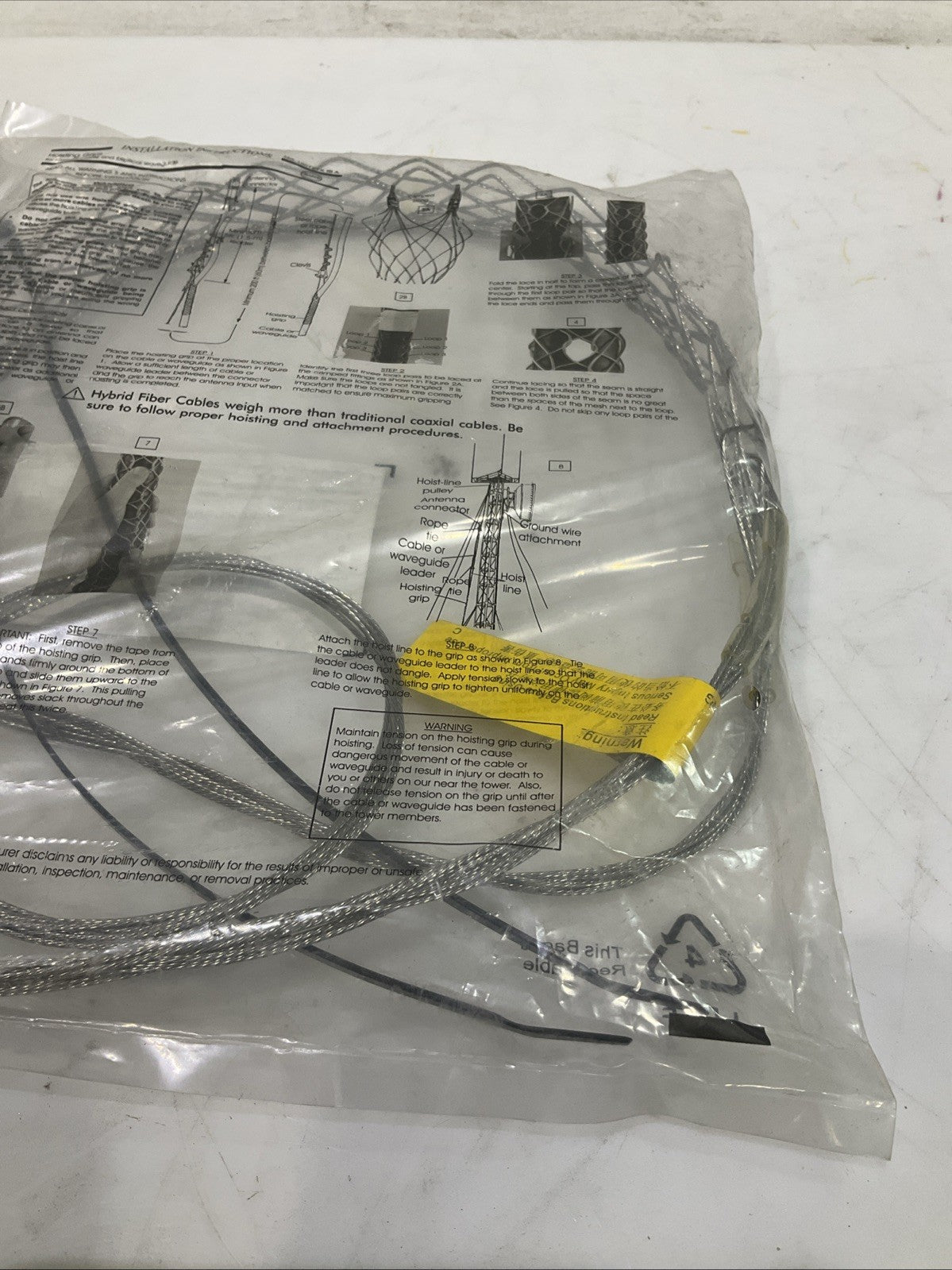 COMMSCOPE  29961-C  HOISTING SUPPORT GRIP  CLAMP  1  1/4 CABLE  R5T