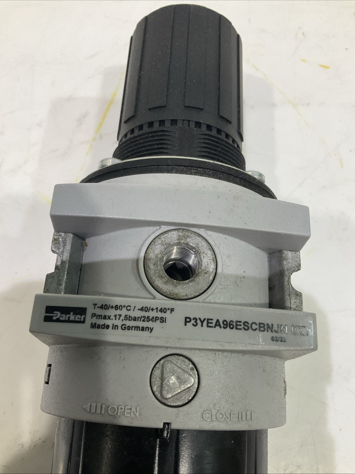 PARKER  P3YEA96ESCBNJN  REGULATOR PNEUMATIC FILTER  WATTS  Q9W