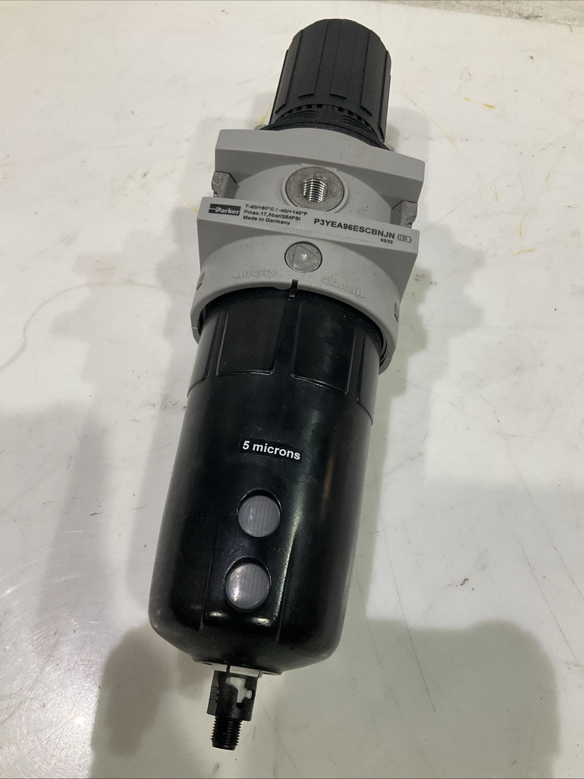 PARKER  P3YEA96ESCBNJN  REGULATOR PNEUMATIC FILTER  WATTS  Q9W