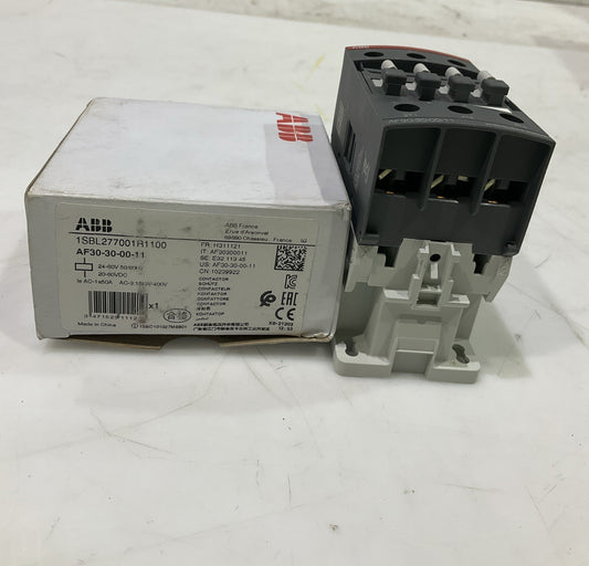 ABB  AF30-30-00-1100  1SBL277001R1100  CONTACTOR  COIL24 60VAC/DC  Q9W