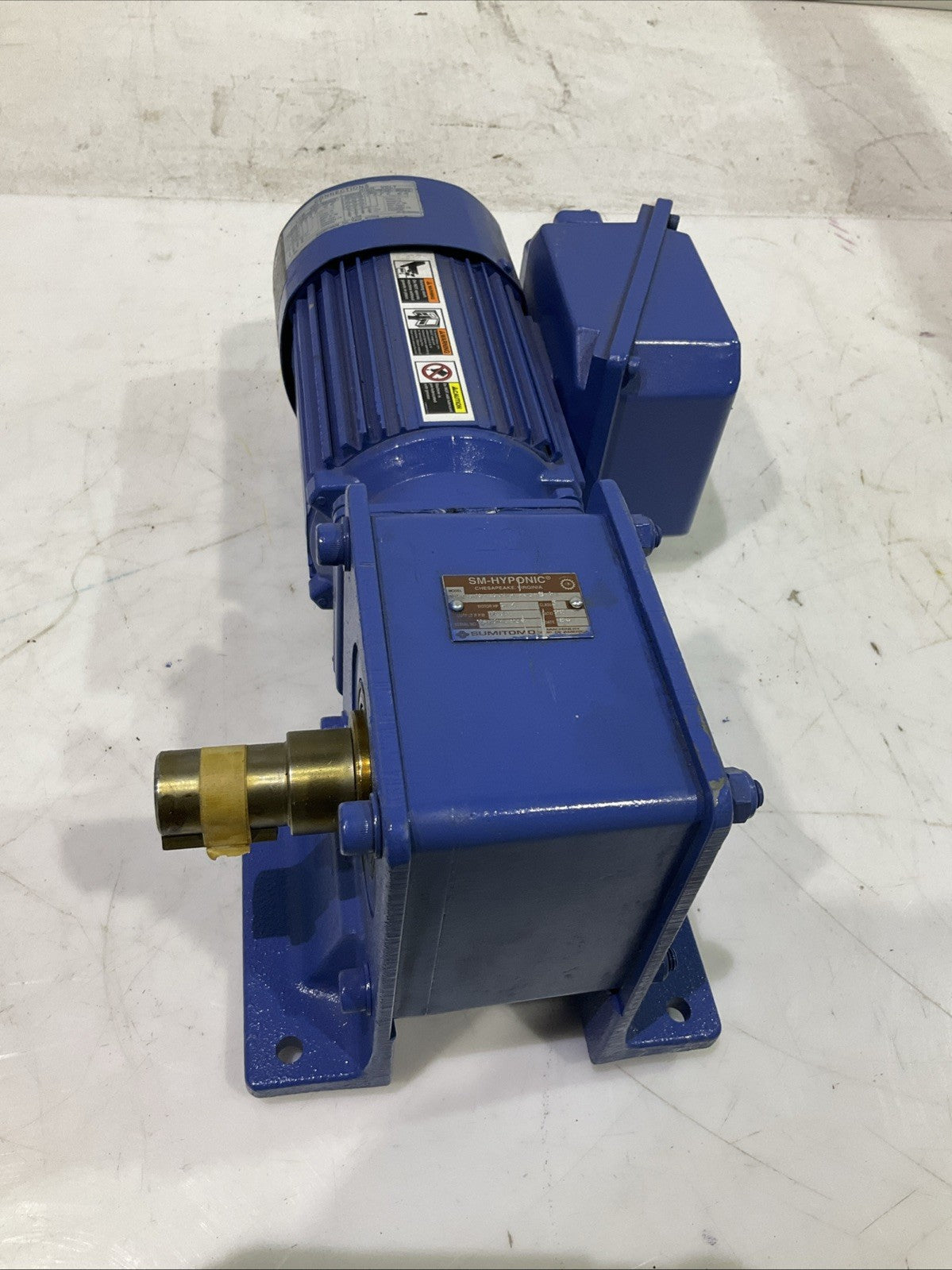 SUMITOMO SM-HYPONIC 1/4HP TC-FXFB-02A  3PH INDUCTION MOTOR  460V 1730RPM  R5T