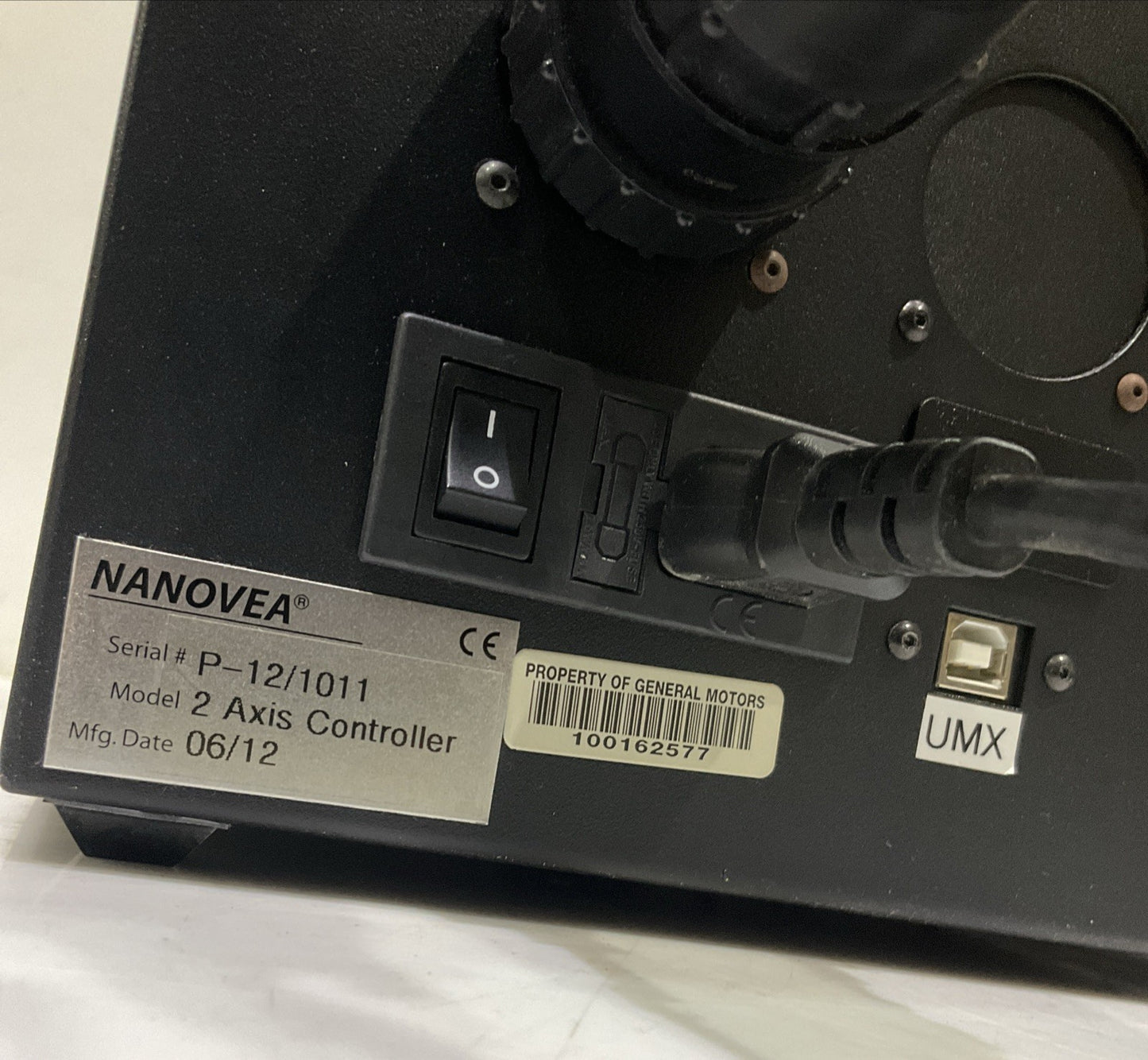NANOVEA PS50  P-12/1011  2AXIS DUAL PRECISION POSITIONARY CONTROLLER  R5T