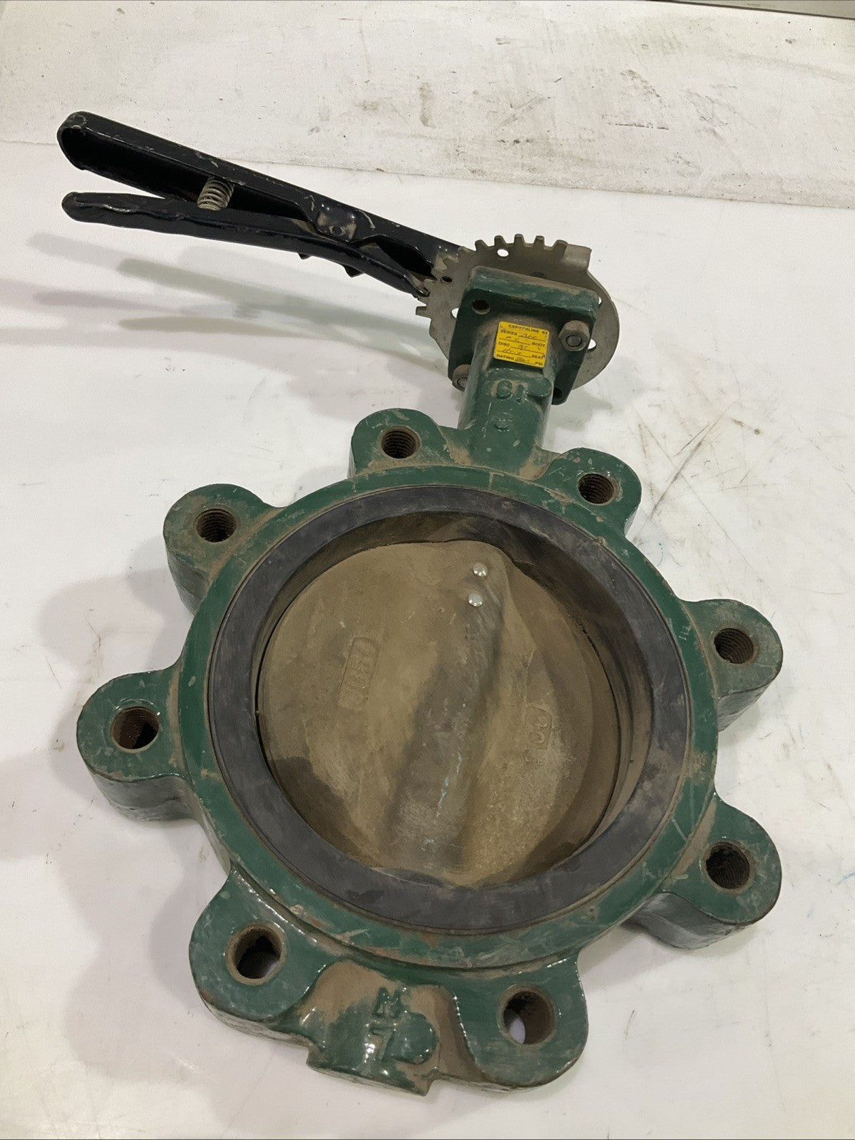VELAN CENTERLINE 63 C954  CI BODY  200PSI 6" BUTTERFLY VALVE   V2M