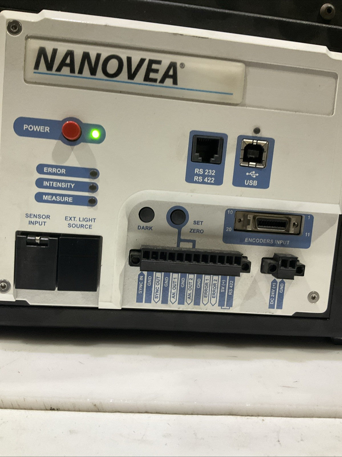 NANOVEA PS50  P-12/1011  2AXIS DUAL PRECISION POSITIONARY CONTROLLER  R5T