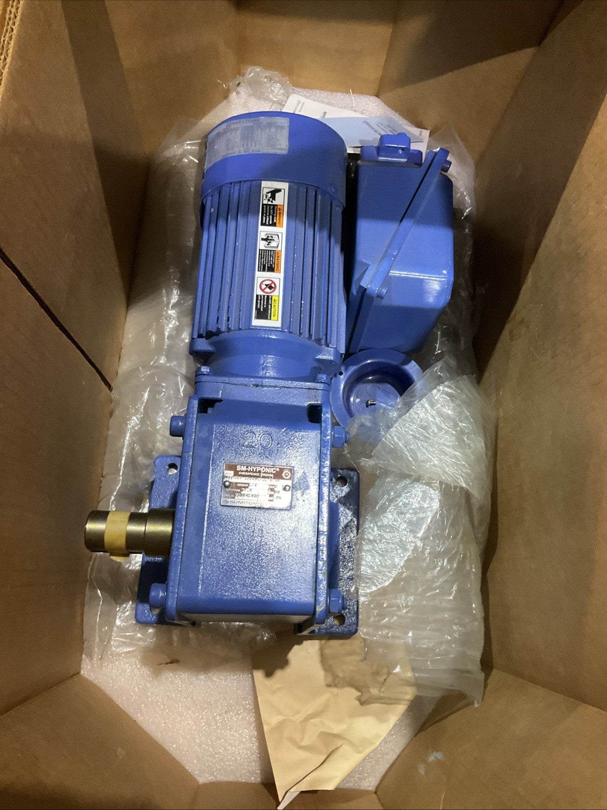SUMITOMO SM-HYPONIC 1/4HP TC-FXFB-02A  3PH INDUCTION MOTOR  460V 1730RPM  R5T