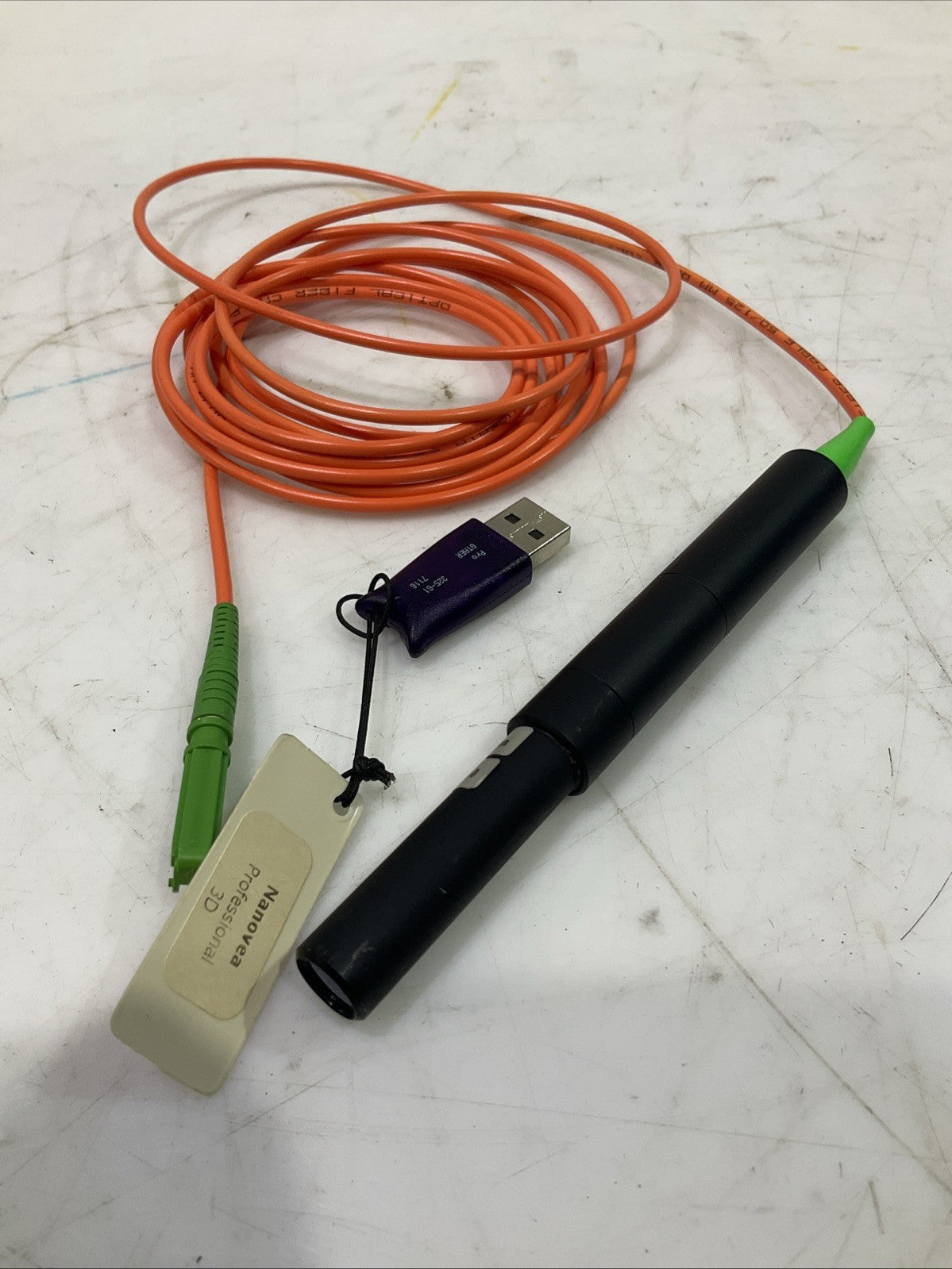 NANOVEA   MP-7DE82E74  04.34.1639-300PM   04470666 SENSOR  CABLE AND DONGLE  R5T