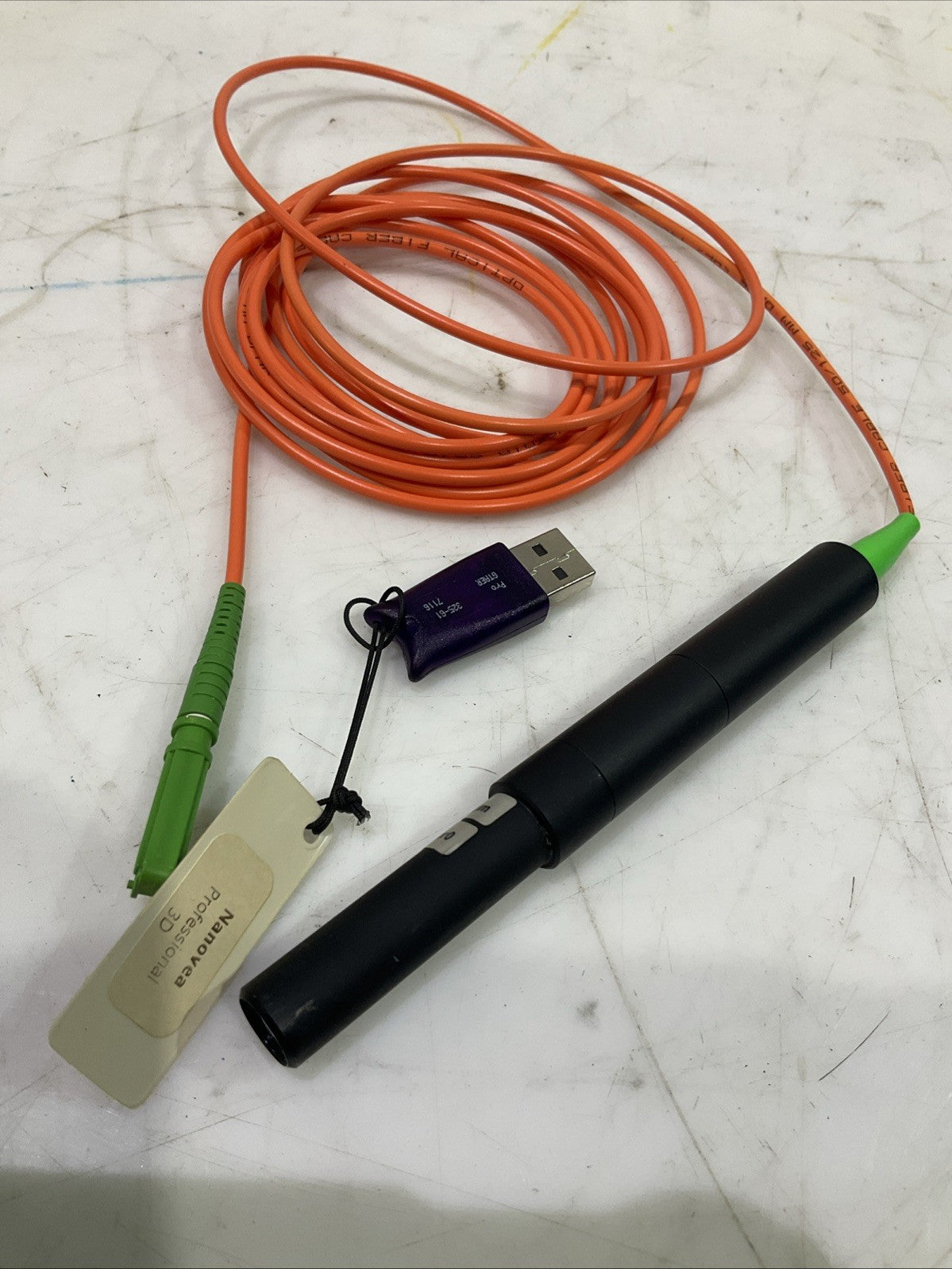 NANOVEA   MP-7DE82E74  04.34.1639-300PM   04470666 SENSOR  CABLE AND DONGLE  R5T