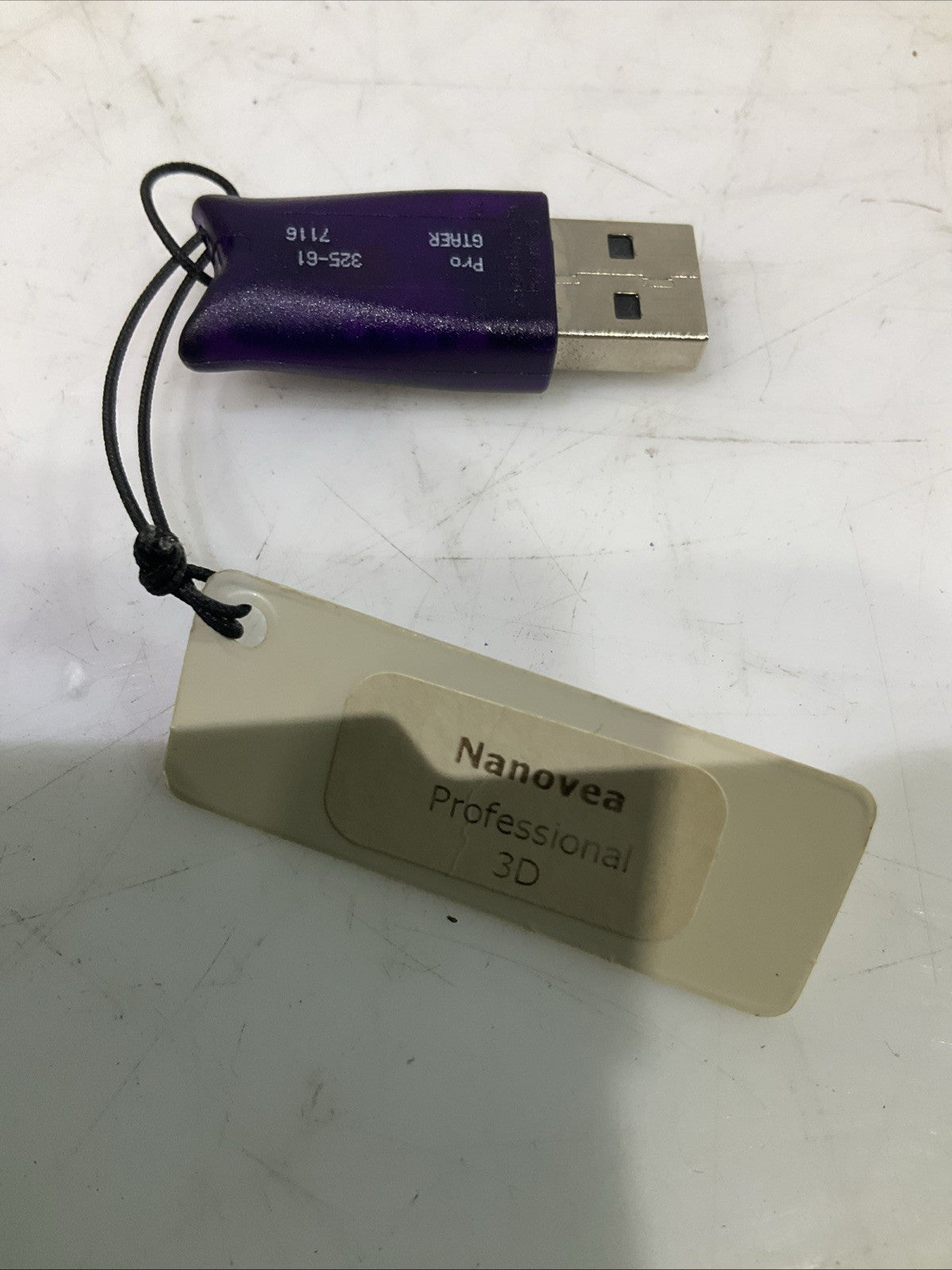 NANOVEA   MP-7DE82E74  04.34.1639-300PM   04470666 SENSOR  CABLE AND DONGLE  R5T