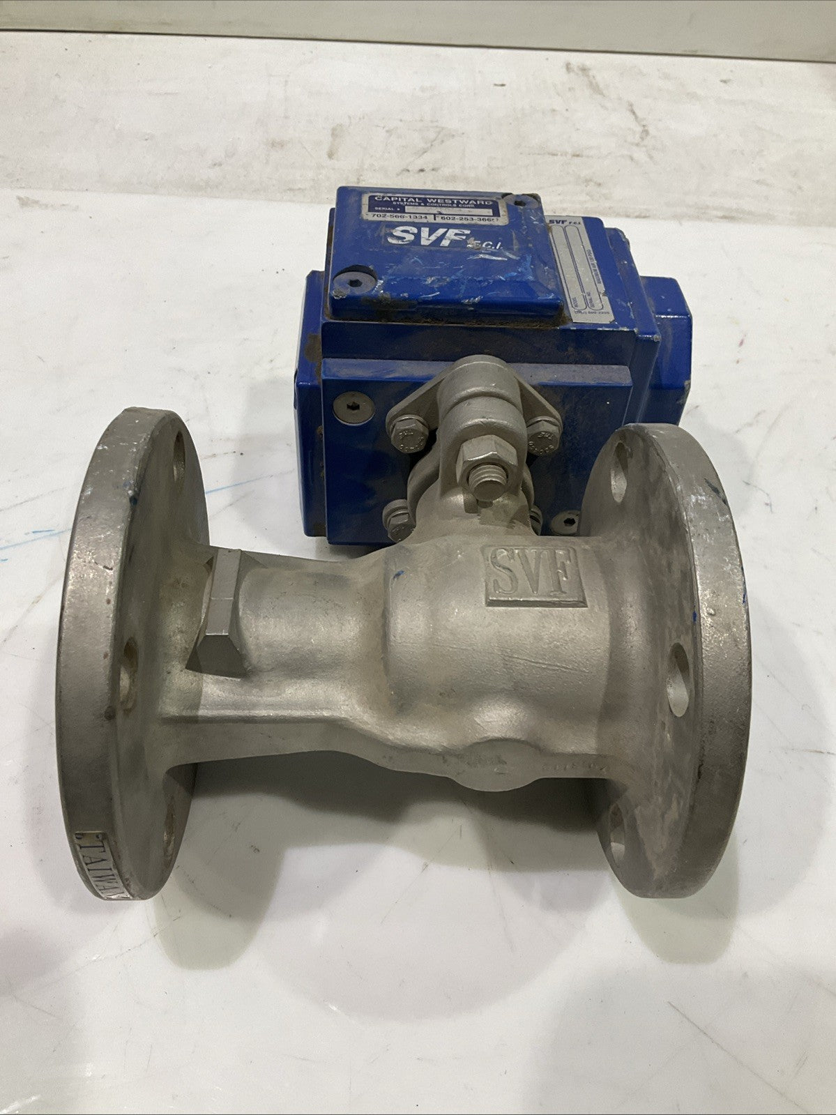 SVF  2" 216666RT150 CF8M 150# 316 S/S FLOW CONTROL BALL VALVE  V2M