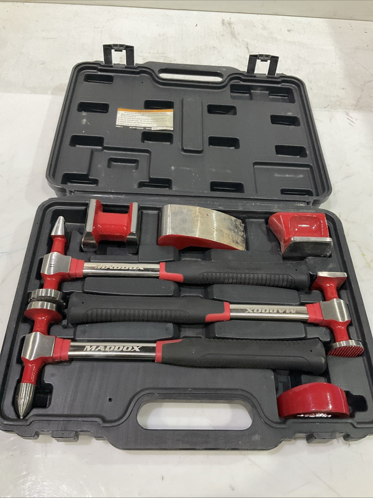 MADDOX  MB7-1  AUTOMOTIVE  TOOLS BODY  AND FENDER  SET  7PC  Q9W