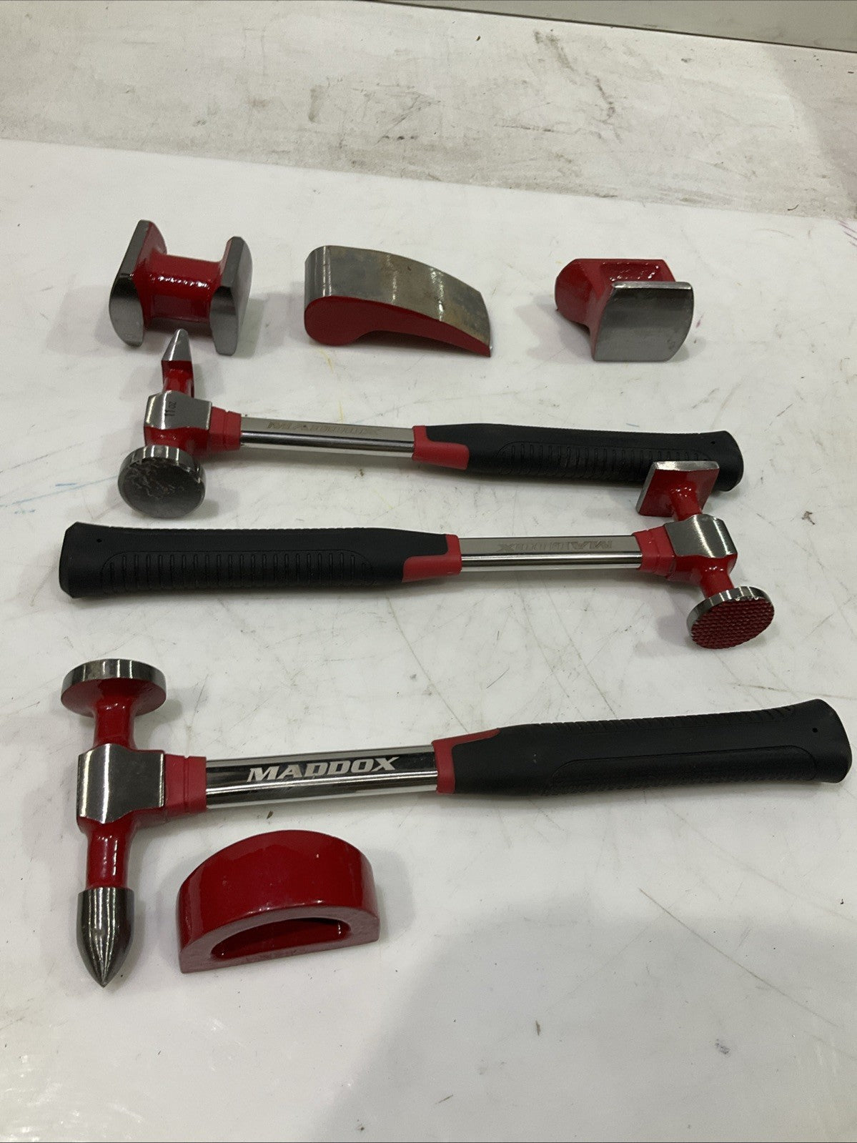 MADDOX  MB7-1  AUTOMOTIVE  TOOLS BODY  AND FENDER  SET  7PC  Q9W