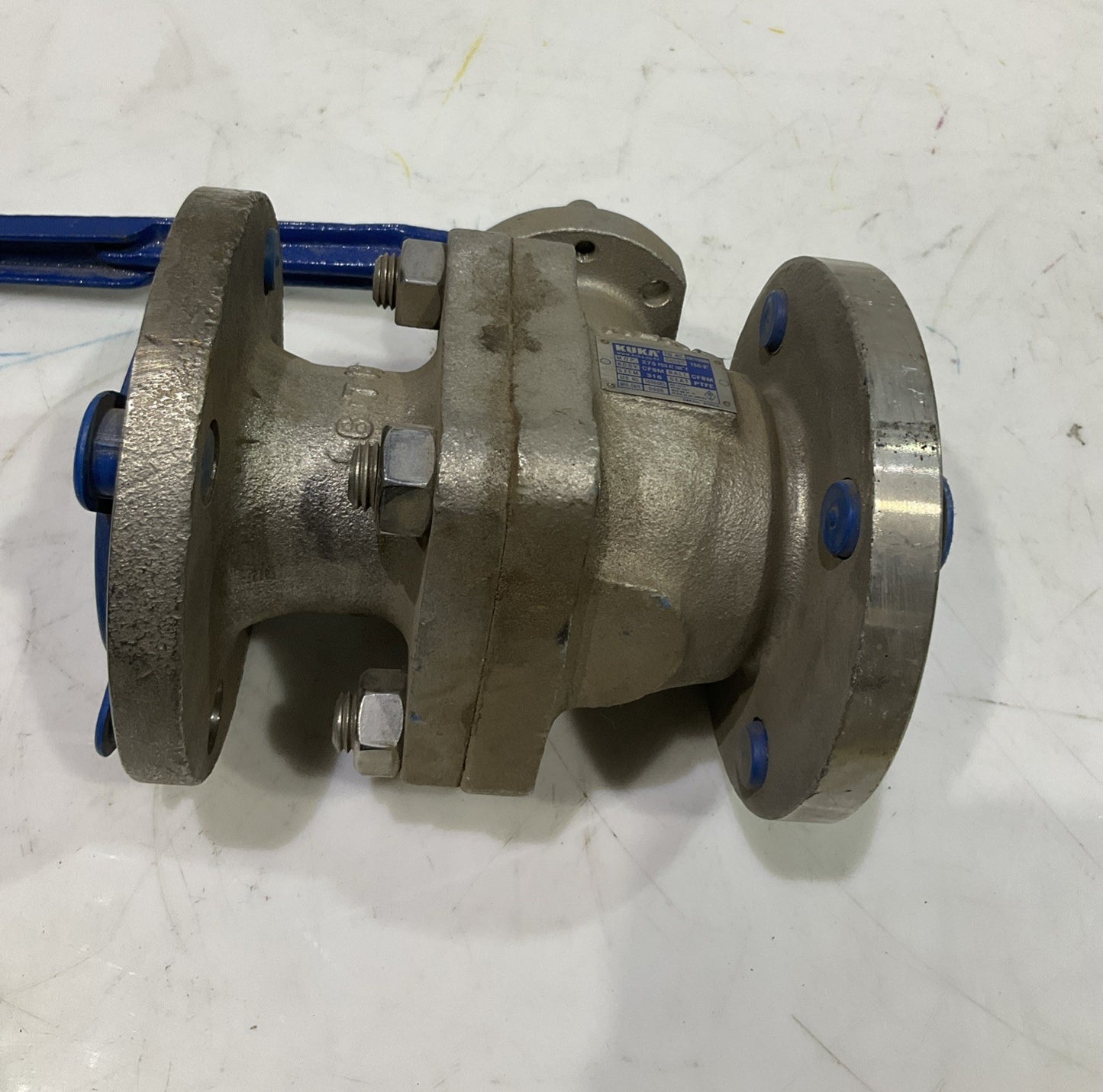 KUKA  CF8M 150 2"  STAINLESS  STEEL  FLANGE  GATE VALVE  V2M