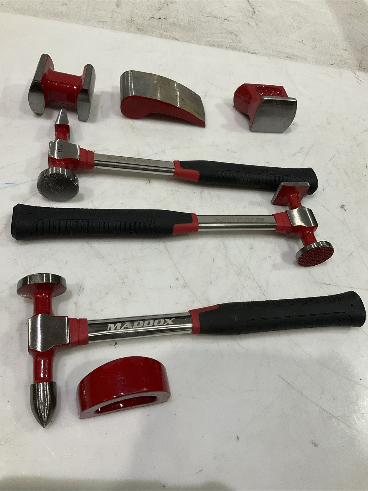 MADDOX  MB7-1  AUTOMOTIVE  TOOLS BODY  AND FENDER  SET  7PC  Q9W