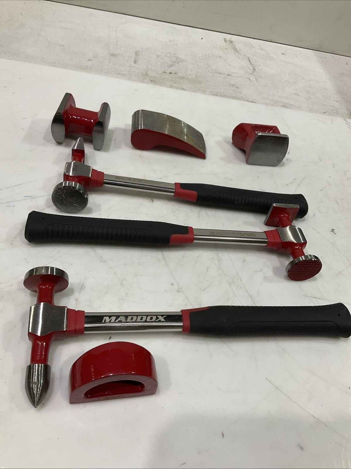 MADDOX  MB7-1  AUTOMOTIVE  TOOLS BODY  AND FENDER  SET  7PC  Q9W
